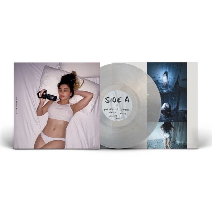 Charli xcx How I’m Feeling Now Vinyl Clear Glitter Exclusive Anniversary Edition
