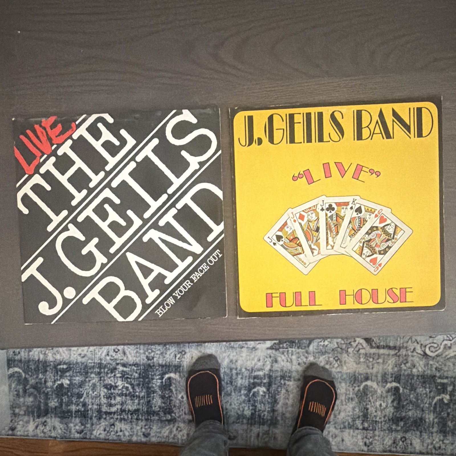 J. Geils Band Live Vinyl Lot Blow Your Face Out Full House Black Detroit 2 LP
