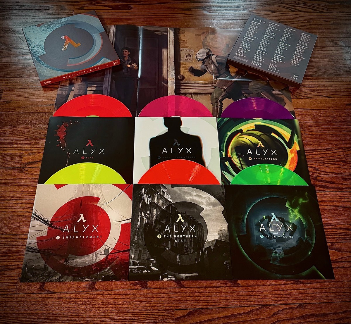 Valve – Half-Life: Alyx – 6LP Box Set – 180g Colored Vinyl (only 2000 made) NEW!