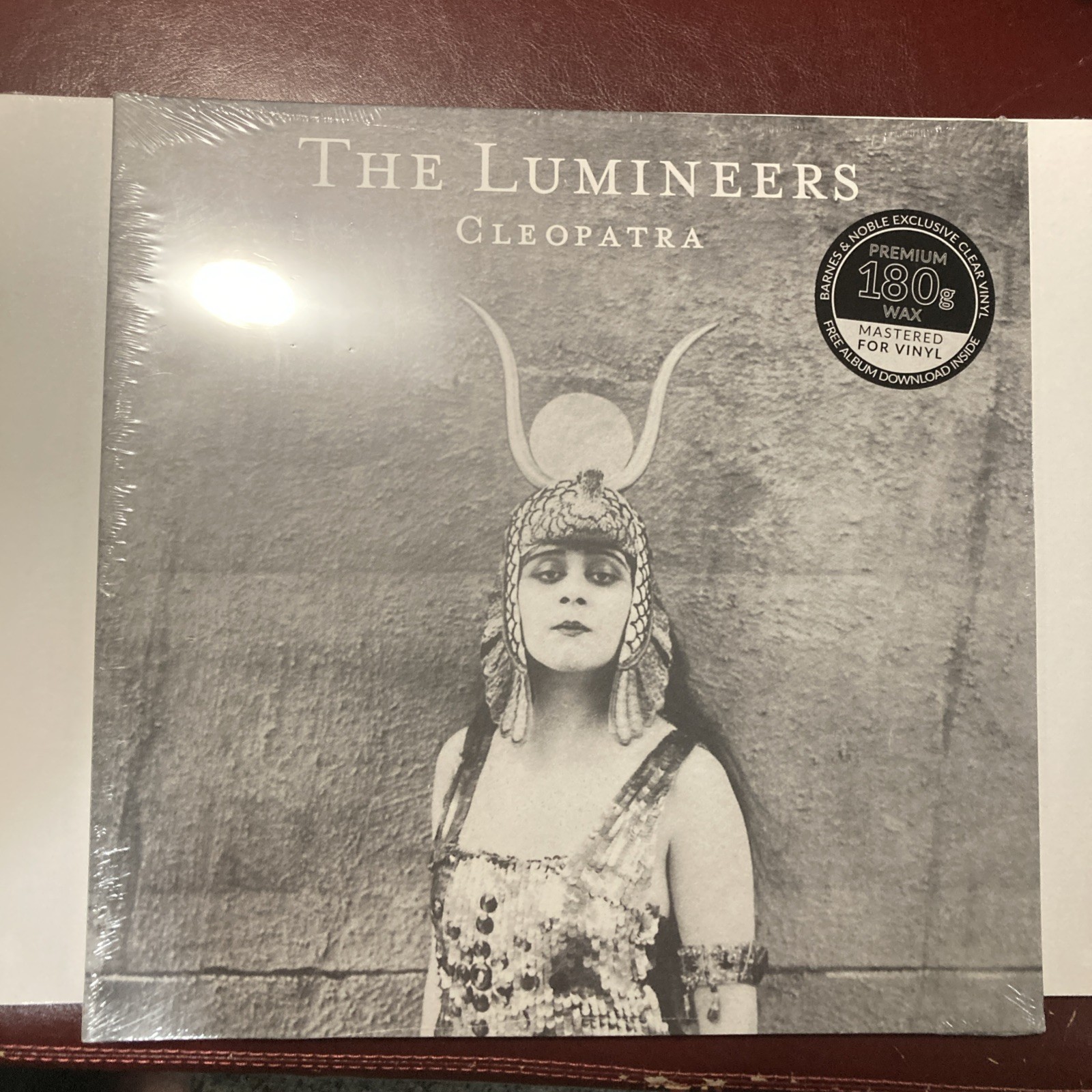 THE LUMINEERS CLEOPATRA CLEAR VINYL BARNES & NOBLE 180G NEW STILL SEALED MINT