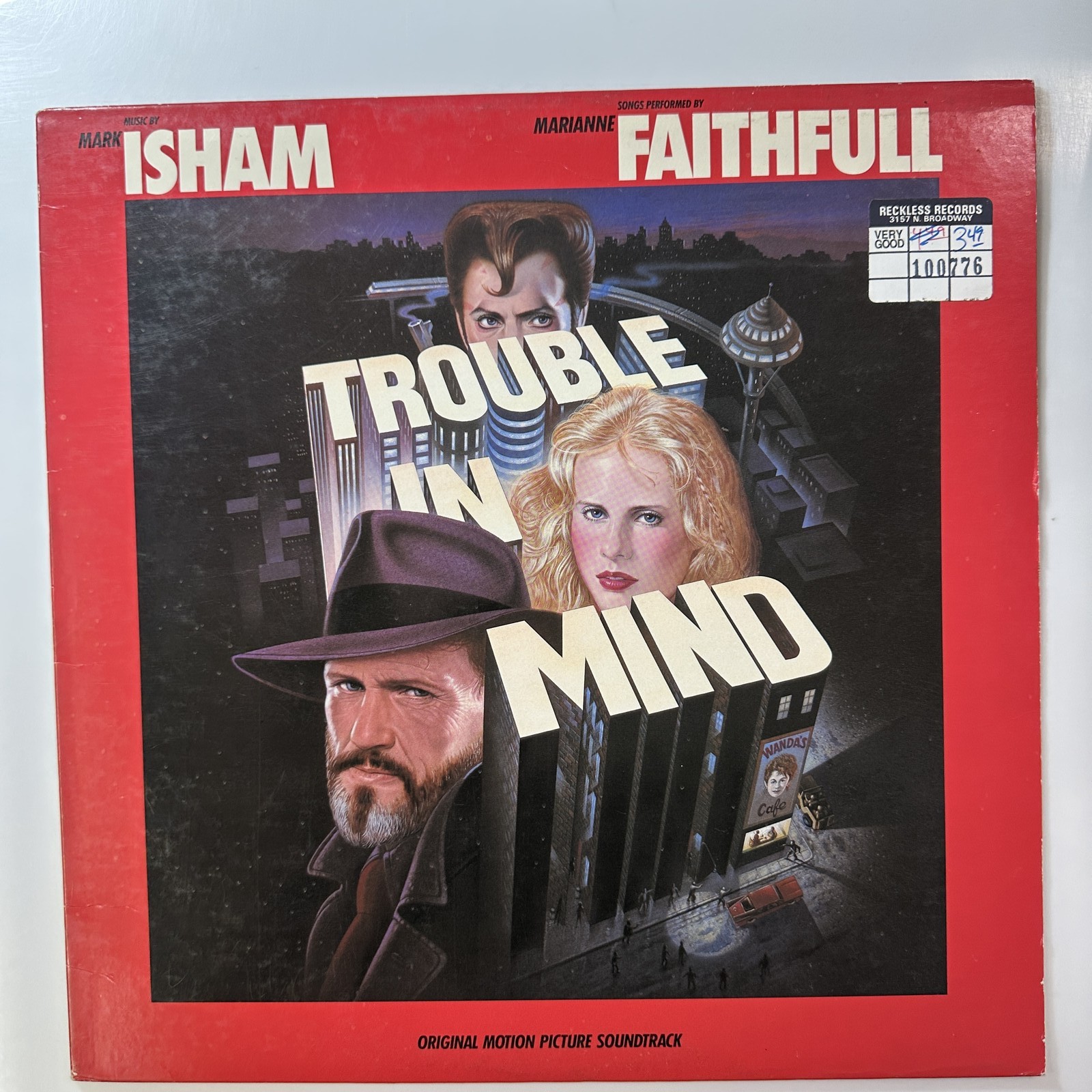 Trouble In Mind Record Mark Isham Marianne Faithfull