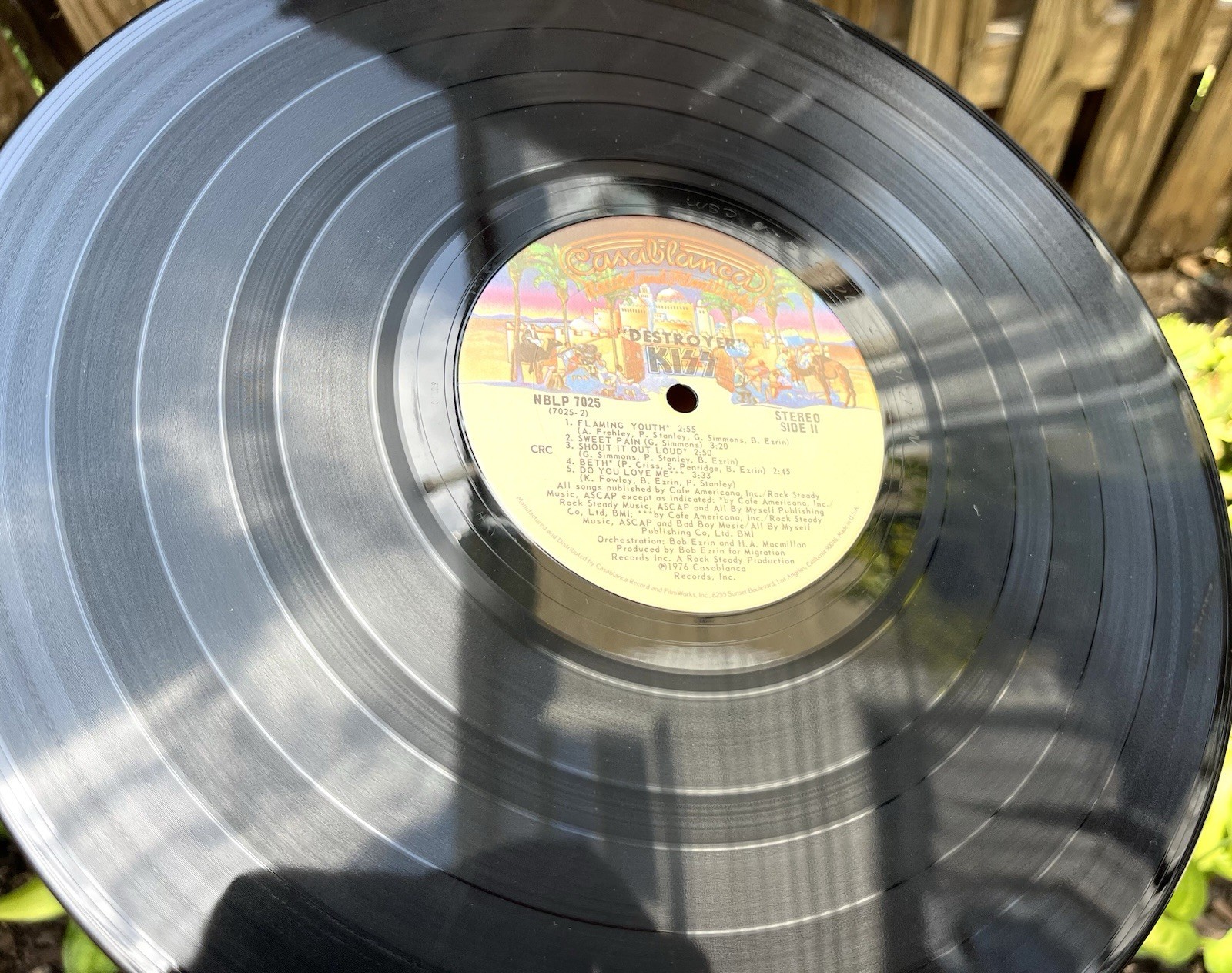 Kiss Destroyer Vinyl Record Album LP 1976 Repress EX NICE