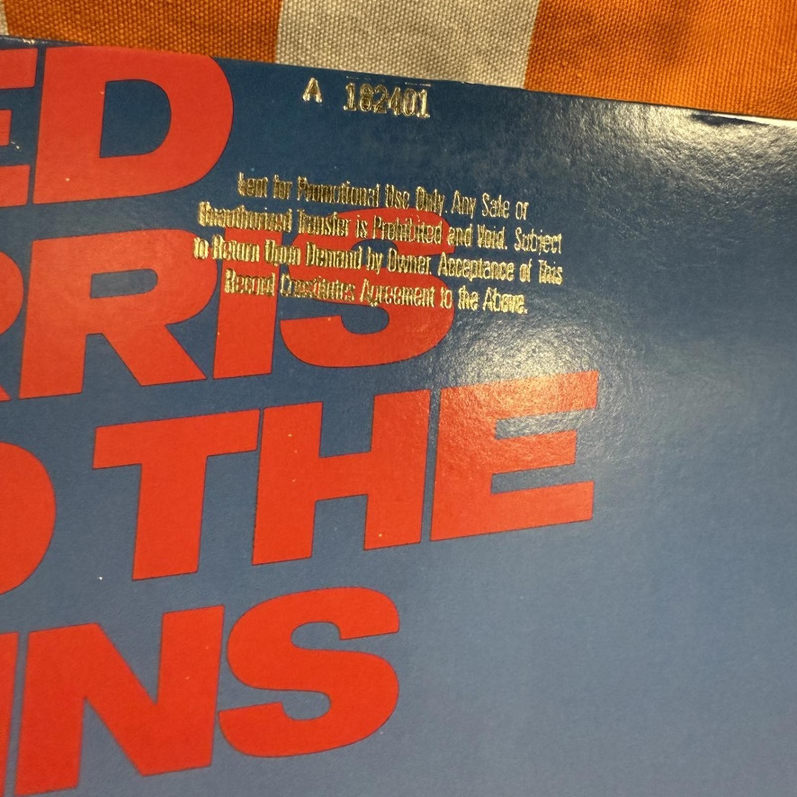 Fred Parris and The Satins Vintage Soul Vinyl LP Promo Copy 1960s Classic