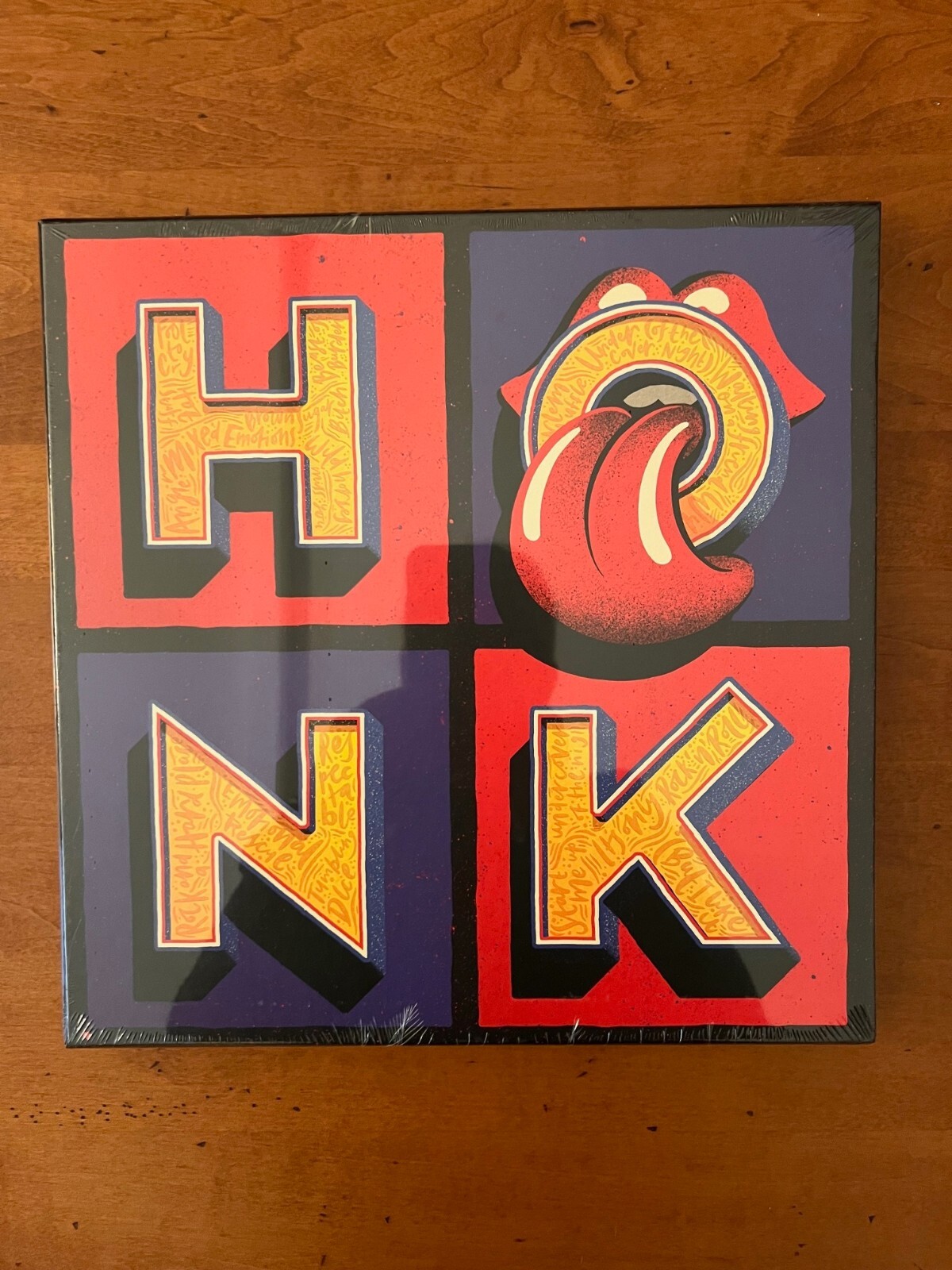 THE ROLLING STONES – HONK EXCLUSIVE LTD. ED. COLORED VINYL – 4-LP BOX SET – NEW