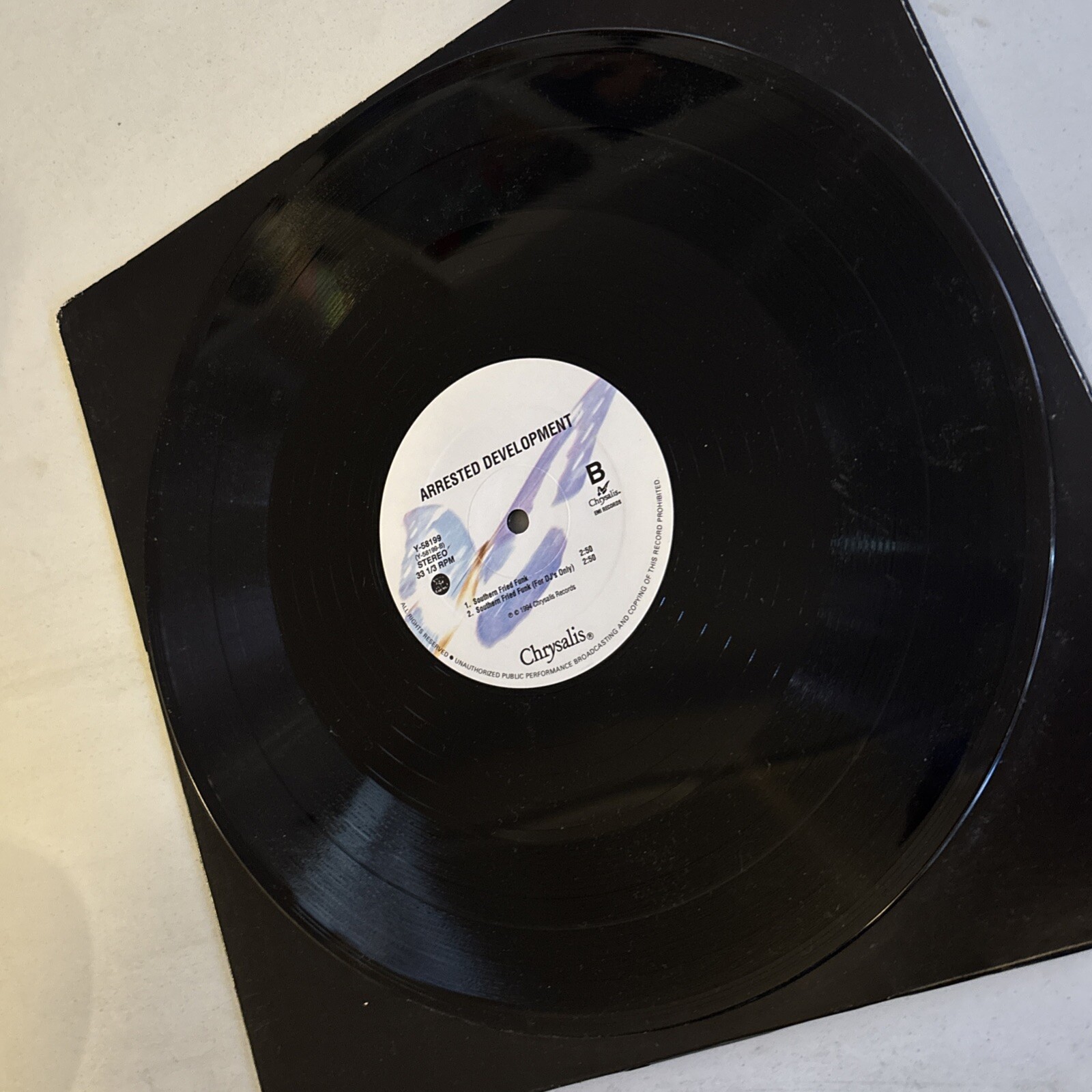 ARRESTED DEVELOPMENT – UNITED FRONT / SOUTHERN FRIED FUNK 12″ SINGLE 5 Mixes VG+