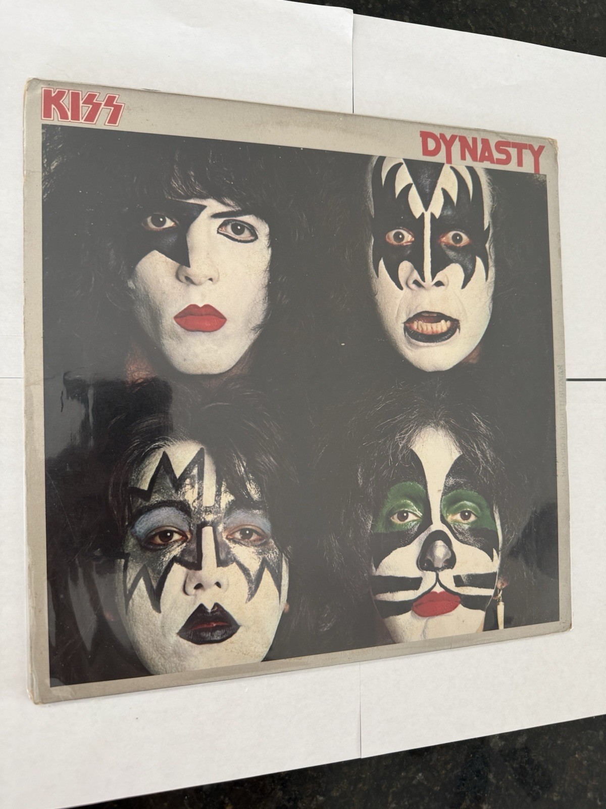 Kiss Dynasty Vinyl Record LP 1979 Casablanca NBLP-7152/no Poster/VG+Vinyl