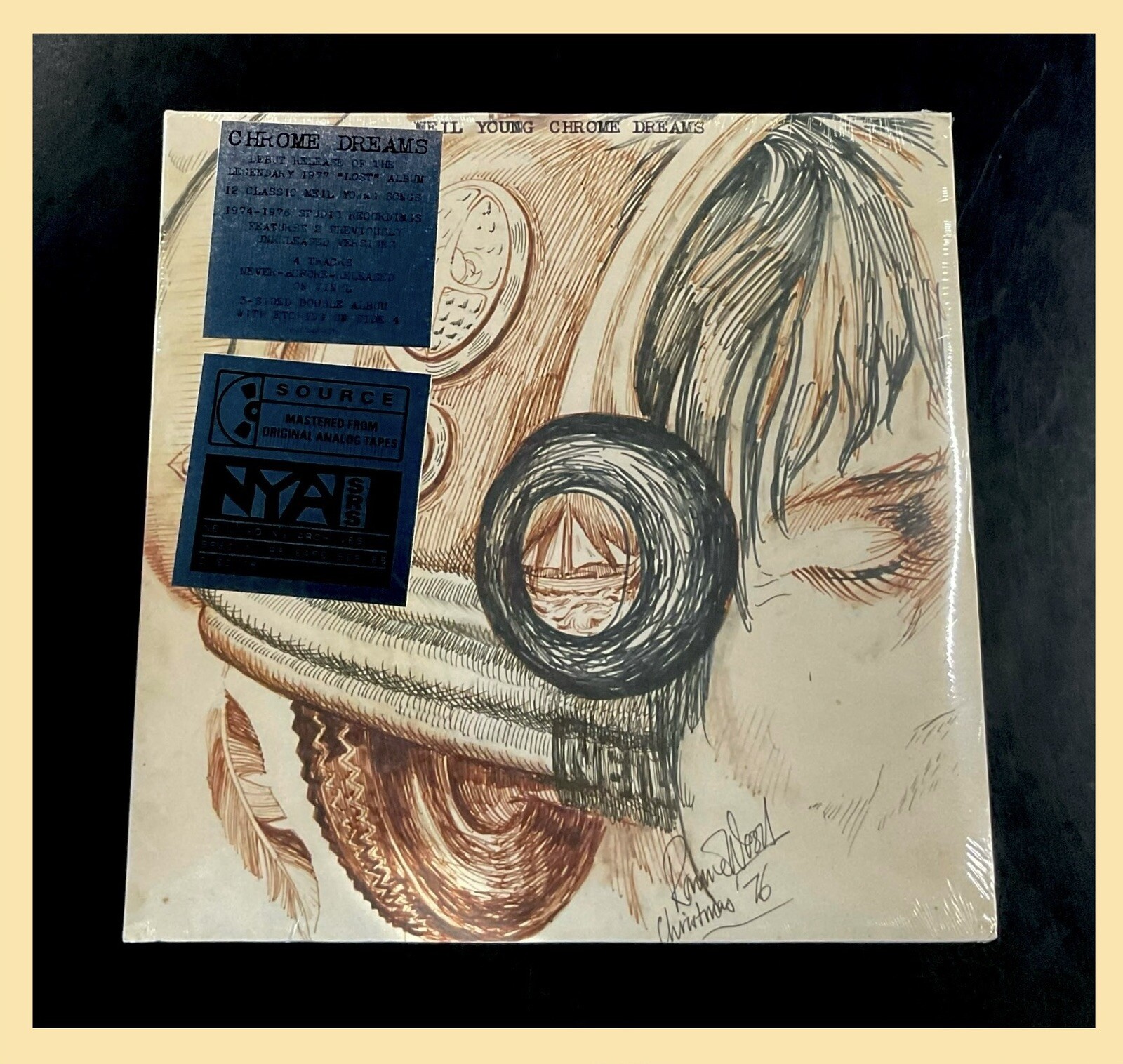 Neil Young – Chrome Dreams 2xLP On Vinyl Classic Alternative Rock Etched Side 4