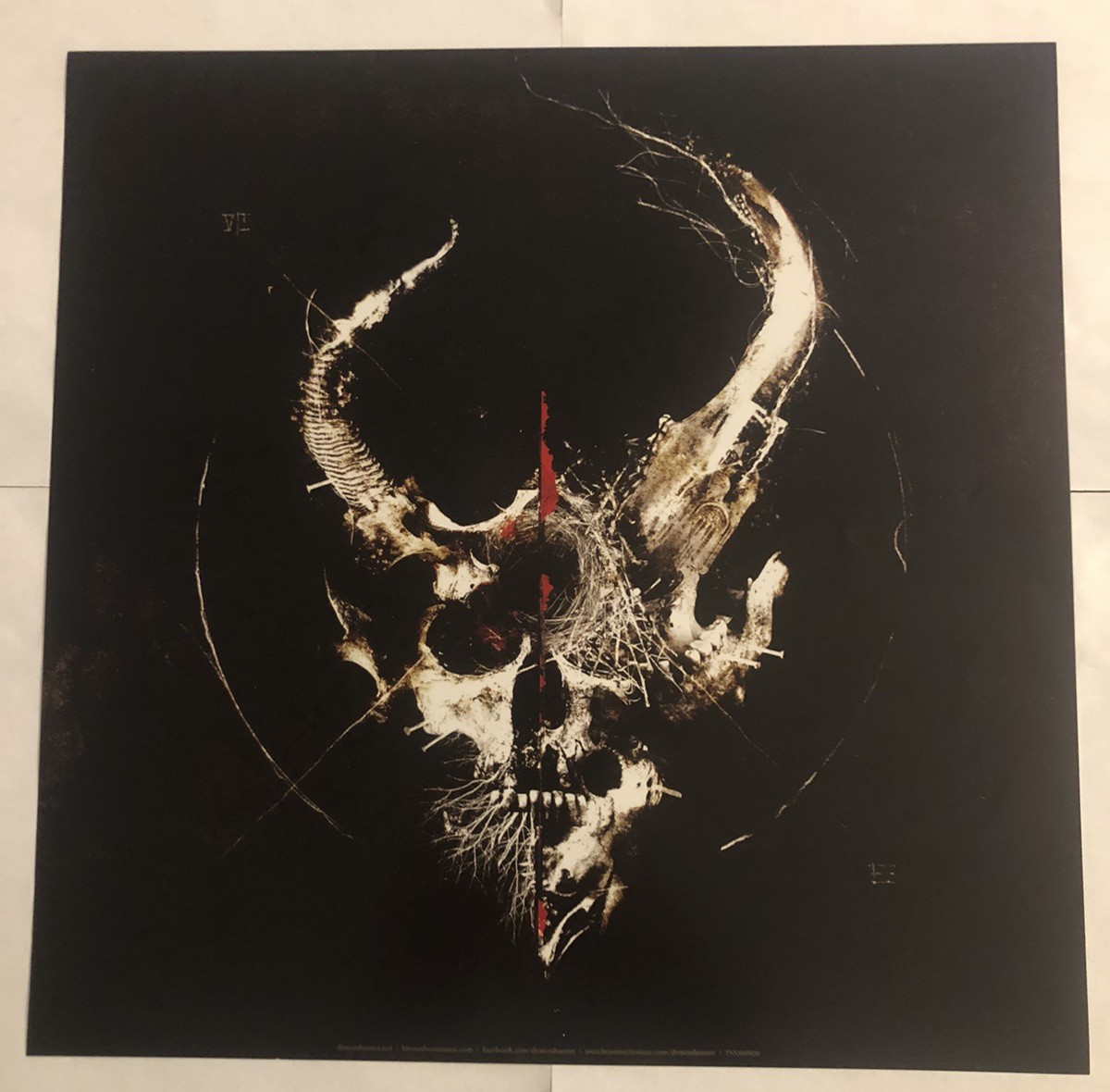 Demon Hunter Extremist Original 2014 LP Black Vinyl Record Solid State Very Good