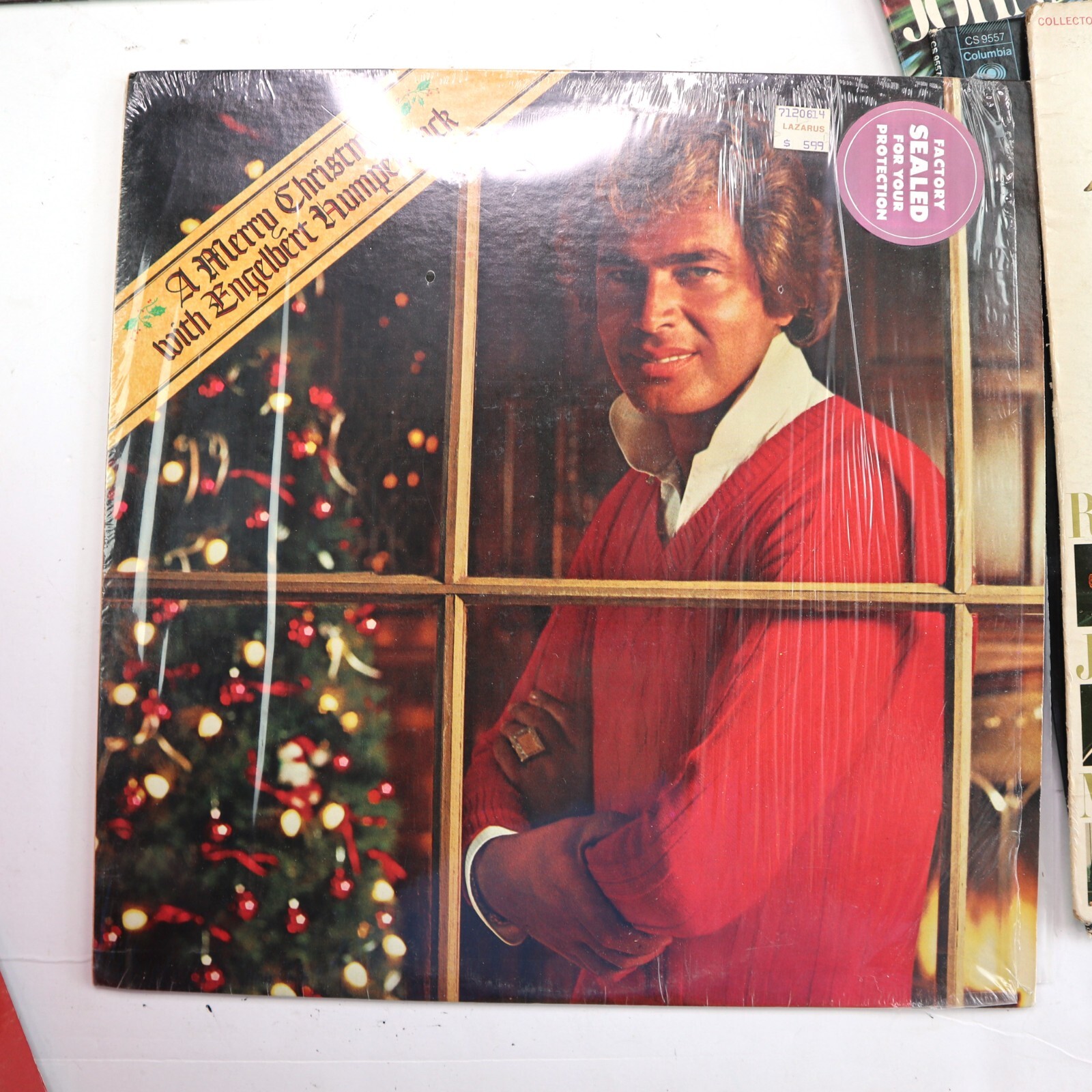 Christmas 33LP Records Assorted Classic Artists Set of 4 Albums