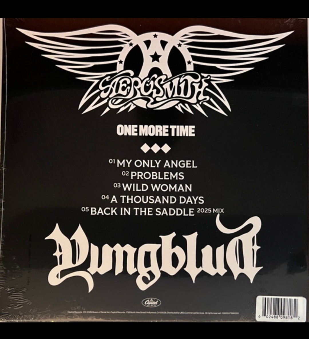 Aerosmith & Yungblud🔥 “One More Time” CLEAR VINYL EP. Sealed Target Exclusive