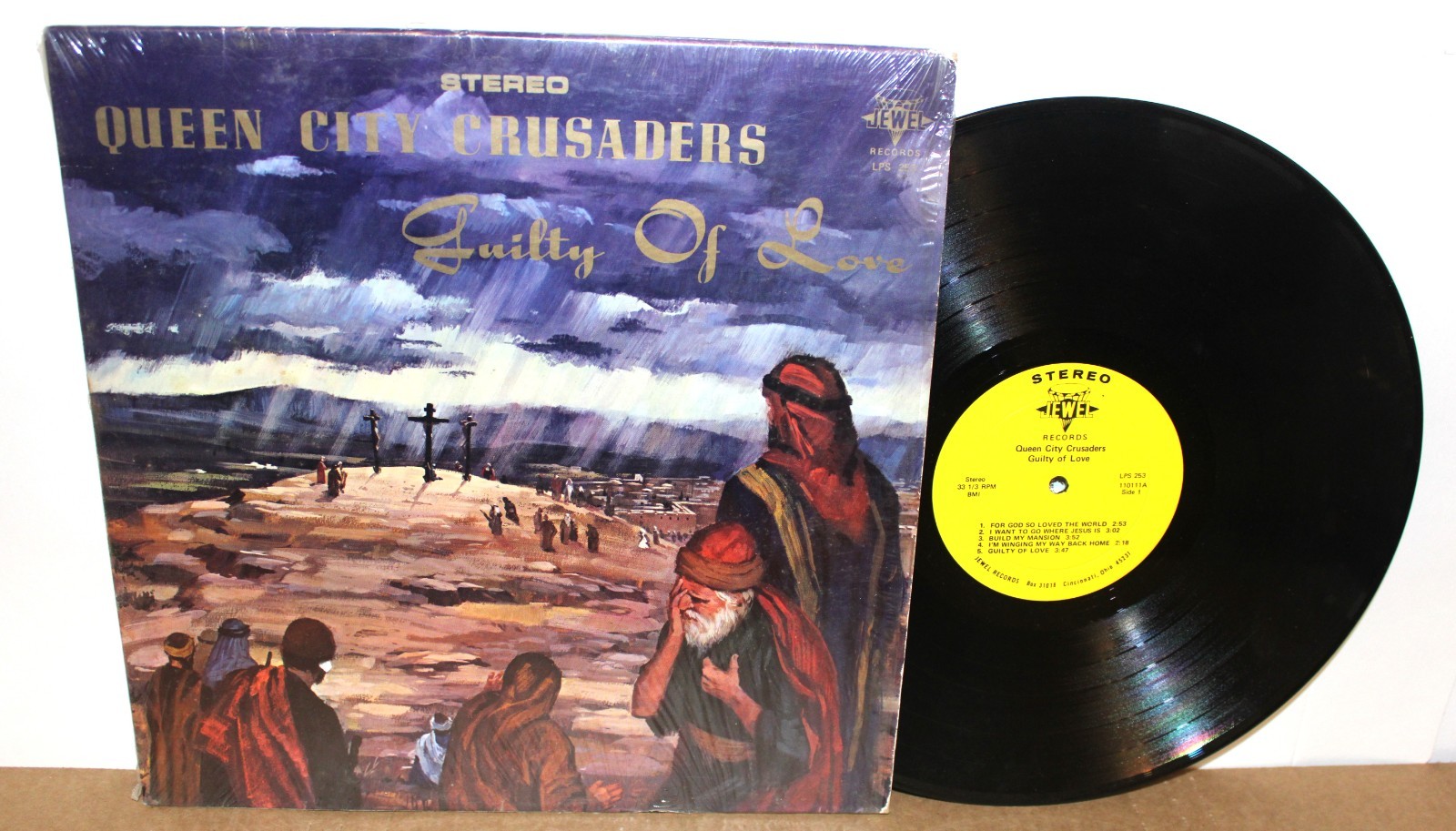 THE QUEEN CITY CRUSADERS – GUILTY OF LOVE – USED GOSPEL VINYL LP