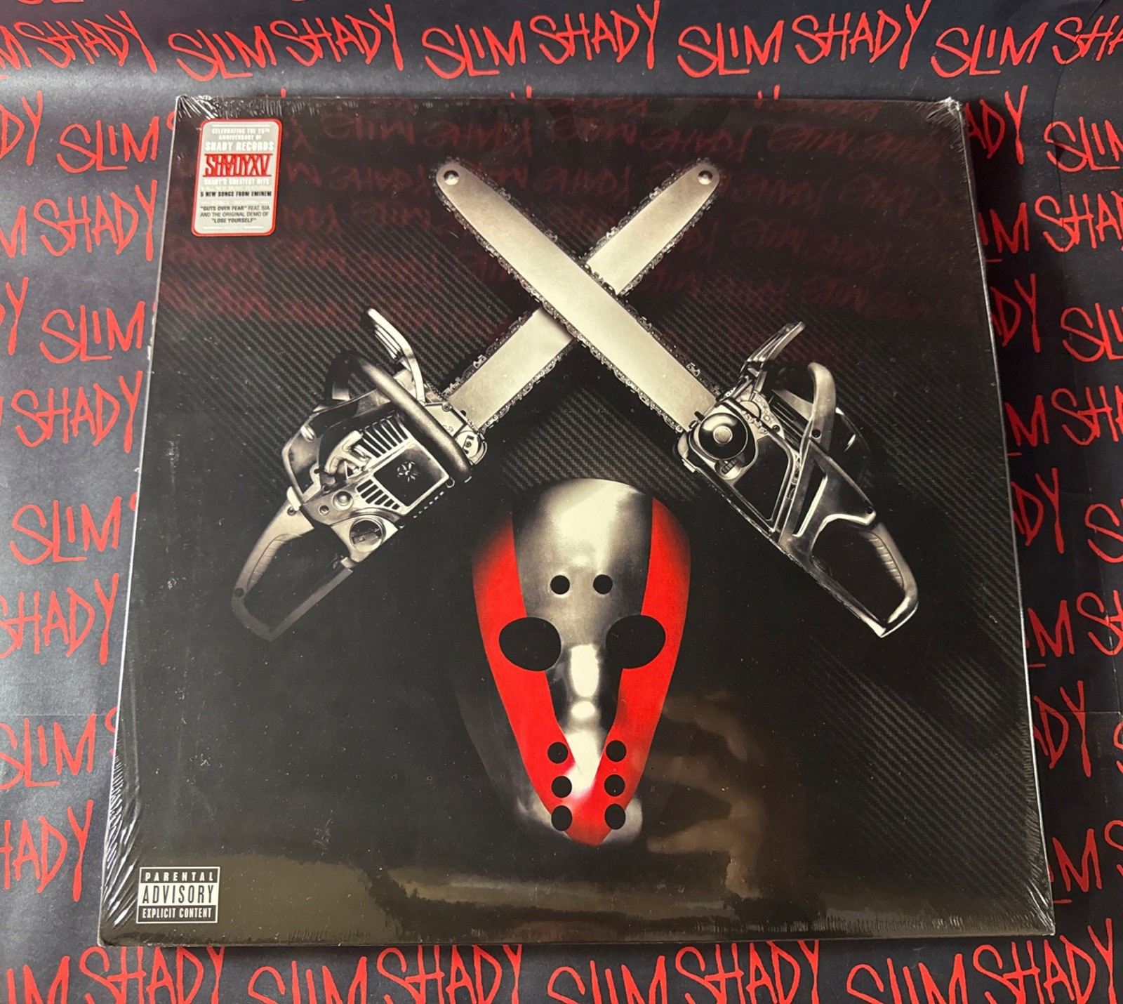 Shady xv LP Various (Record, 2015) Eminem D12 50 Cent Yelawolf Sealed
