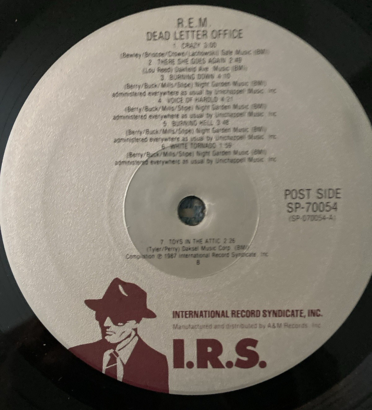 R.E.M. DEAD LETTER OFFICE – VINYL LP NM COND. SP-70054