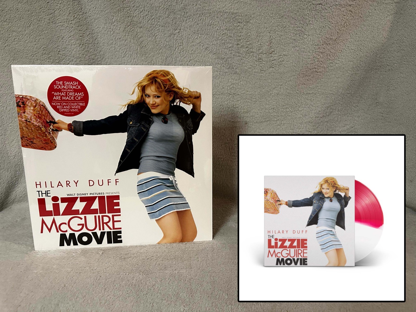 The Lizzie McGuire Movie [Soundtrack] • Hilary Duff • NEW/SEALED Red White Color