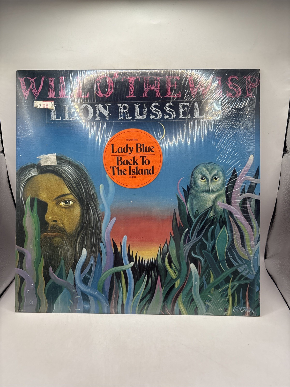 Leon Russell – Will O’ The Wisp – Record – Hype Sticker, Shrink Wrap – Near Mint