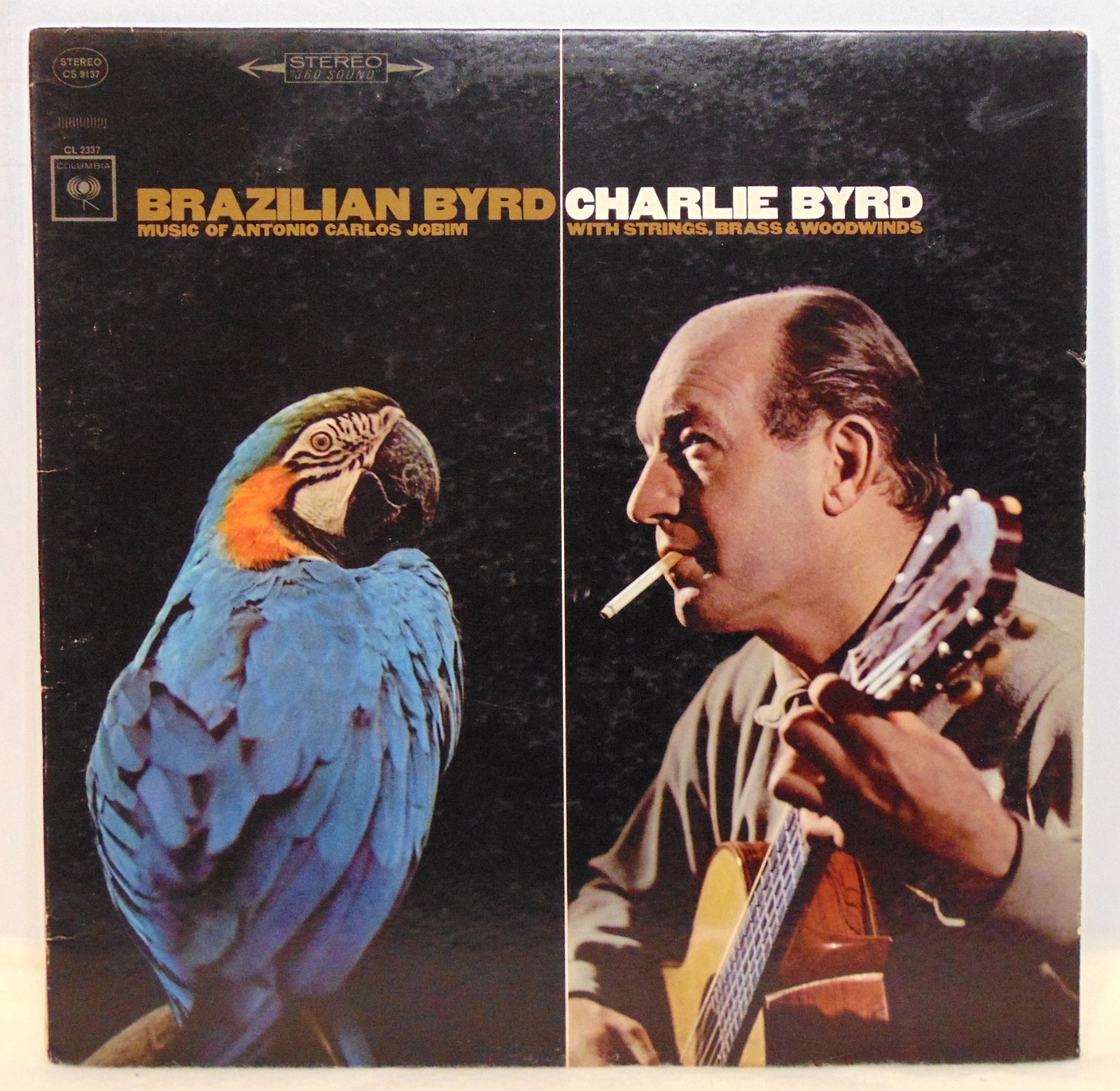Charlie Byrd – Brazilian Byrd – 1966 Columbia CS 9137 “2-Eye 360” Jazz Vinyl LP