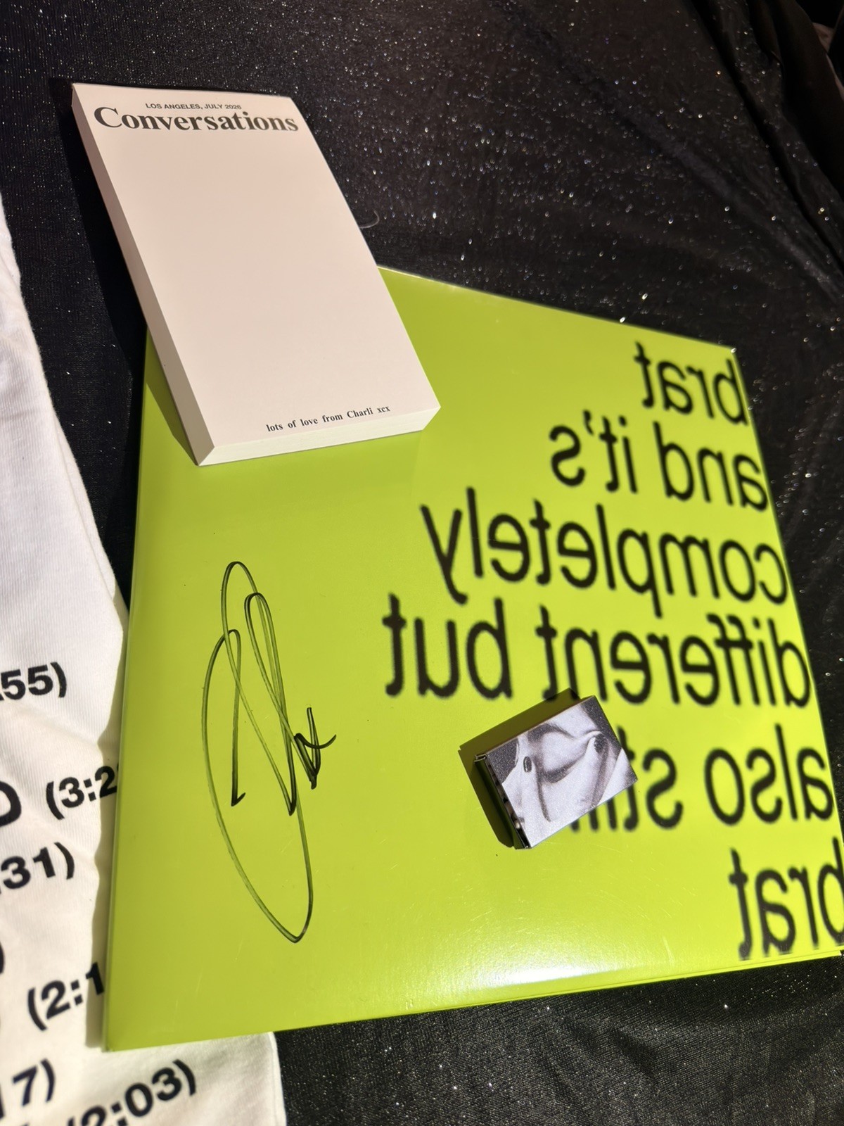 SIGNED Charli XCX Brat and It’s Completely Different But Also Still Brat 3LP