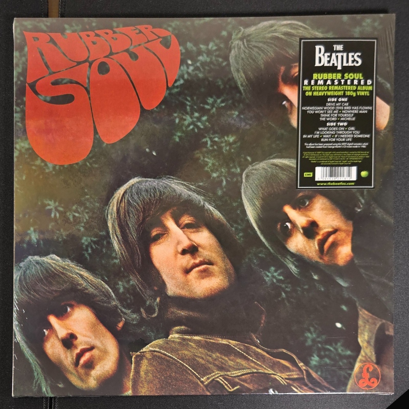 The Beatles Rubber Soul 2012 180g Stereo Remastered Vinyl LP NEW SEALED Germany