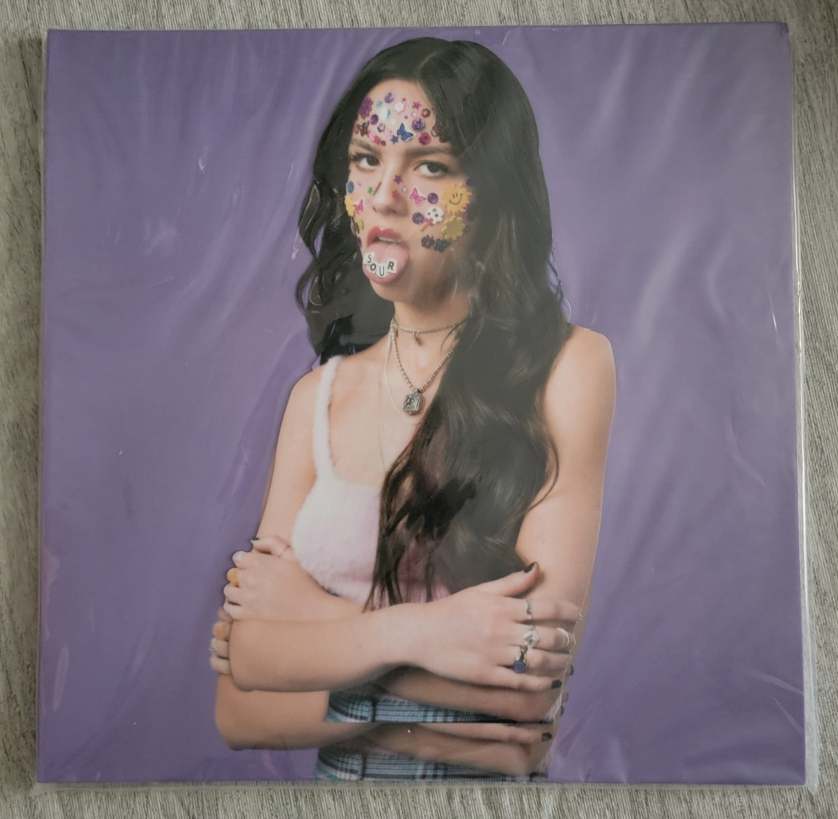 Olivia Rodrigo Sour Purple Marble Vinyl LP Interscope IVC Club Edition NEW /300