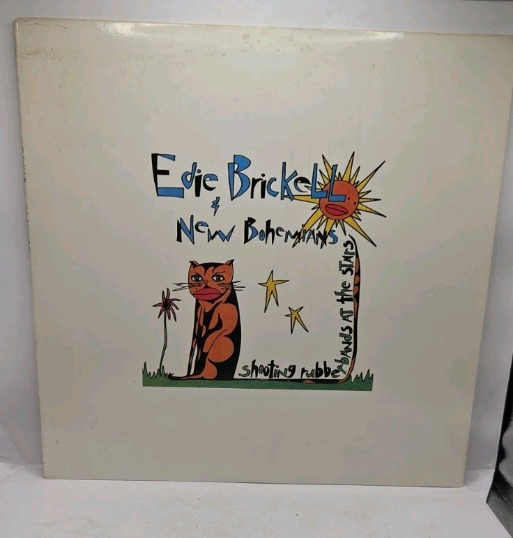 1988 Edie Brickell & New Bohemians Shooting Rubberbands At Stars Vinyl Album