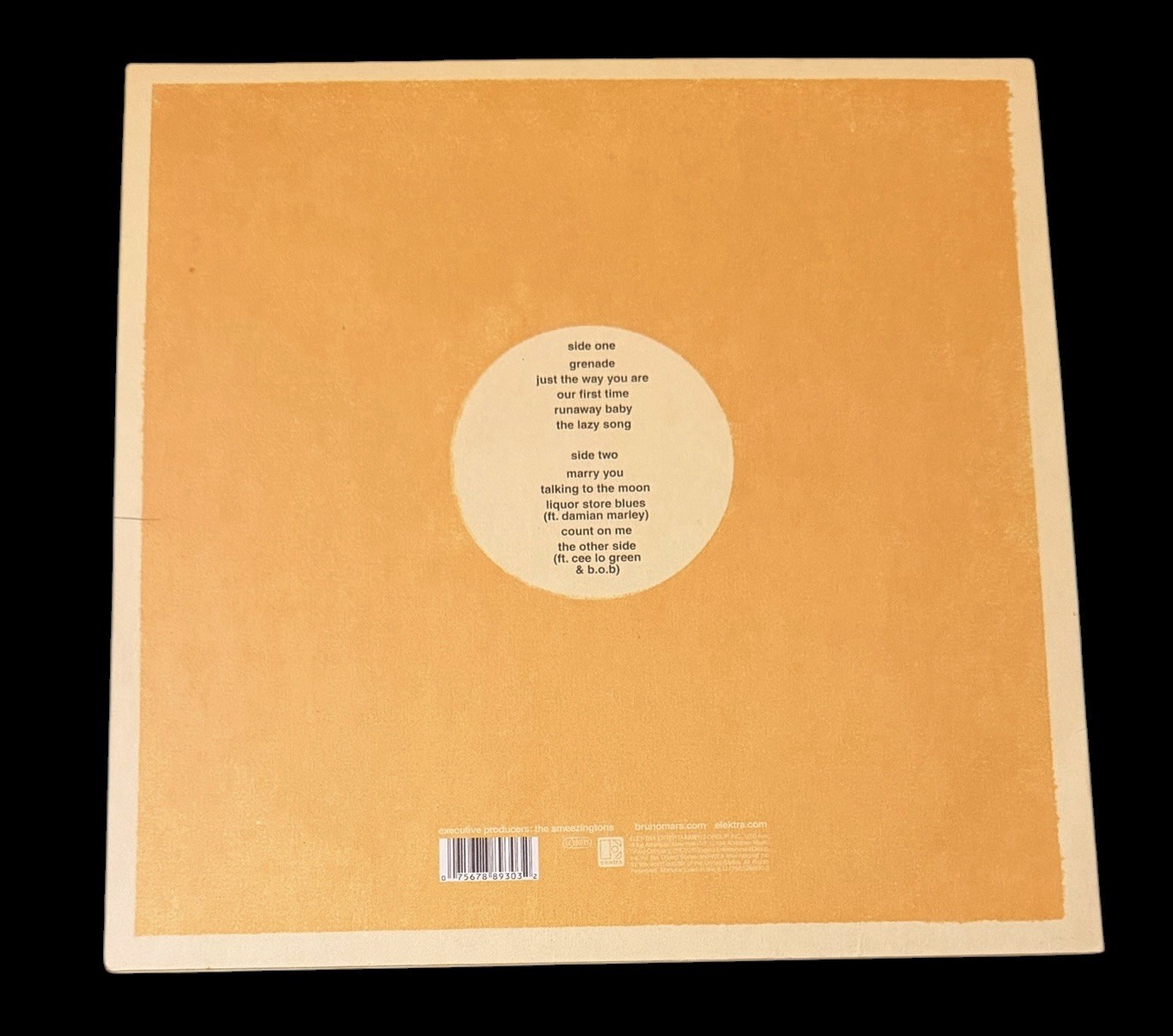 Bruno Mars – Doo-Wops and Hooligans (Vinyl) [Orange Colored]