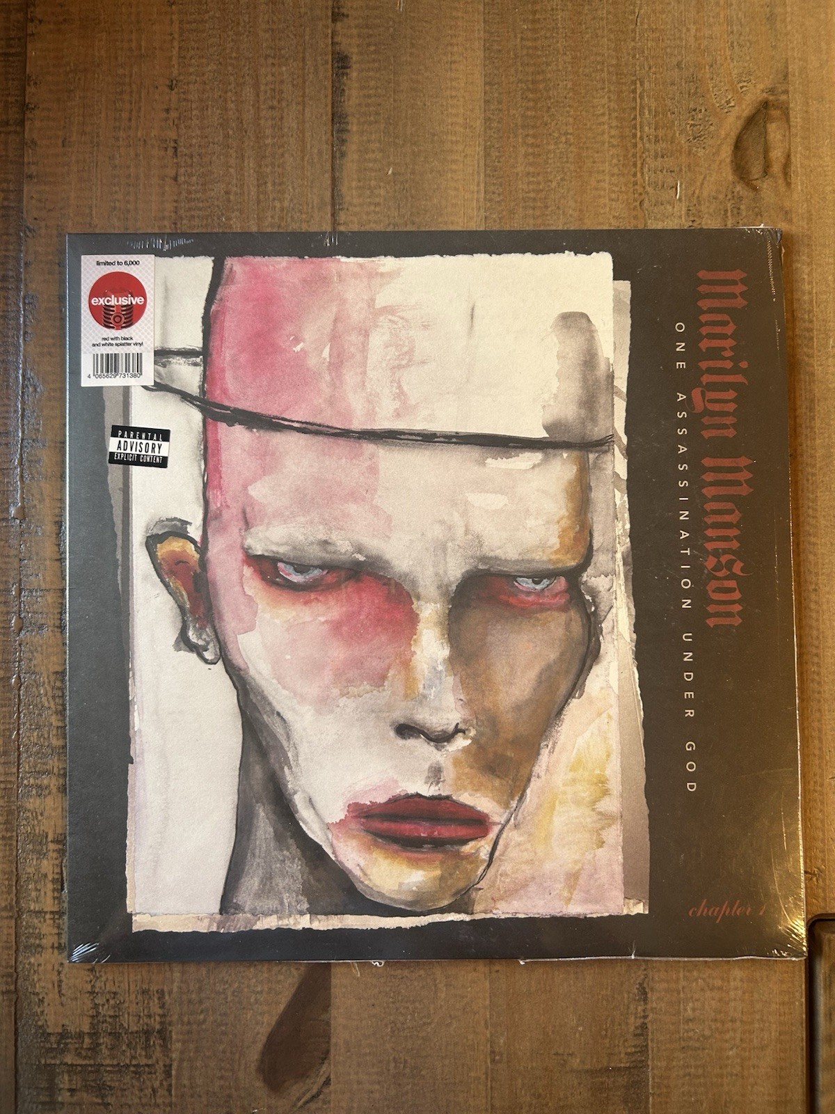 Marilyn Manson One Assassination Under God Limited Red Splatter Vinyl Sealed New