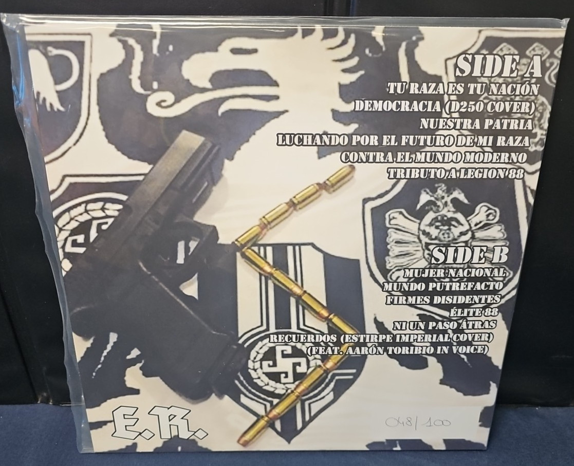 ACCION ARMADA – FIRMES DISIDENTES – WHITE VINYL RECORD # 48/100 RARE🔥🔥
