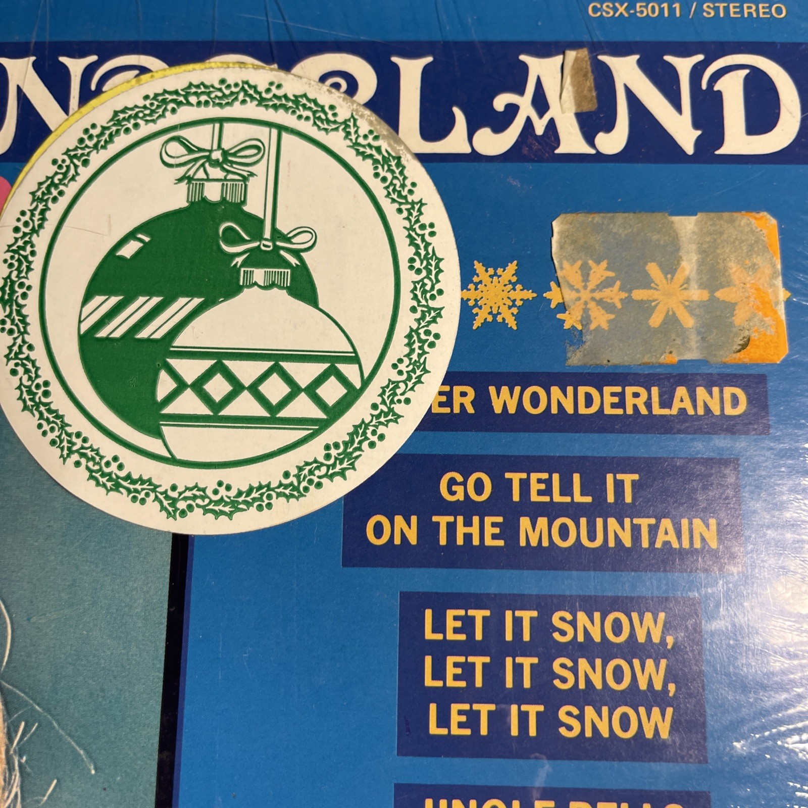 The Brass Band Winter Wonderland Vinyl LP Various Artists