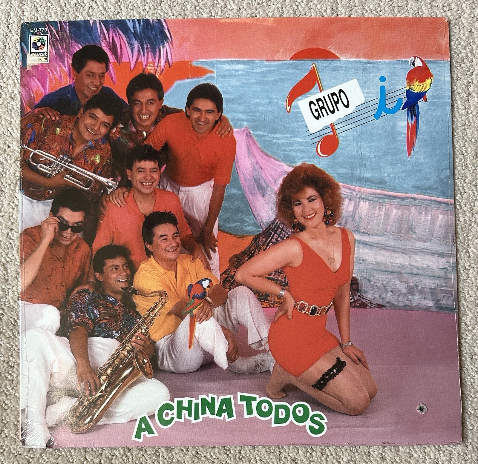 Grupo “I” A China Todos LP Vinyl 1992 Discos Musart Ram-779 NEW SEALED