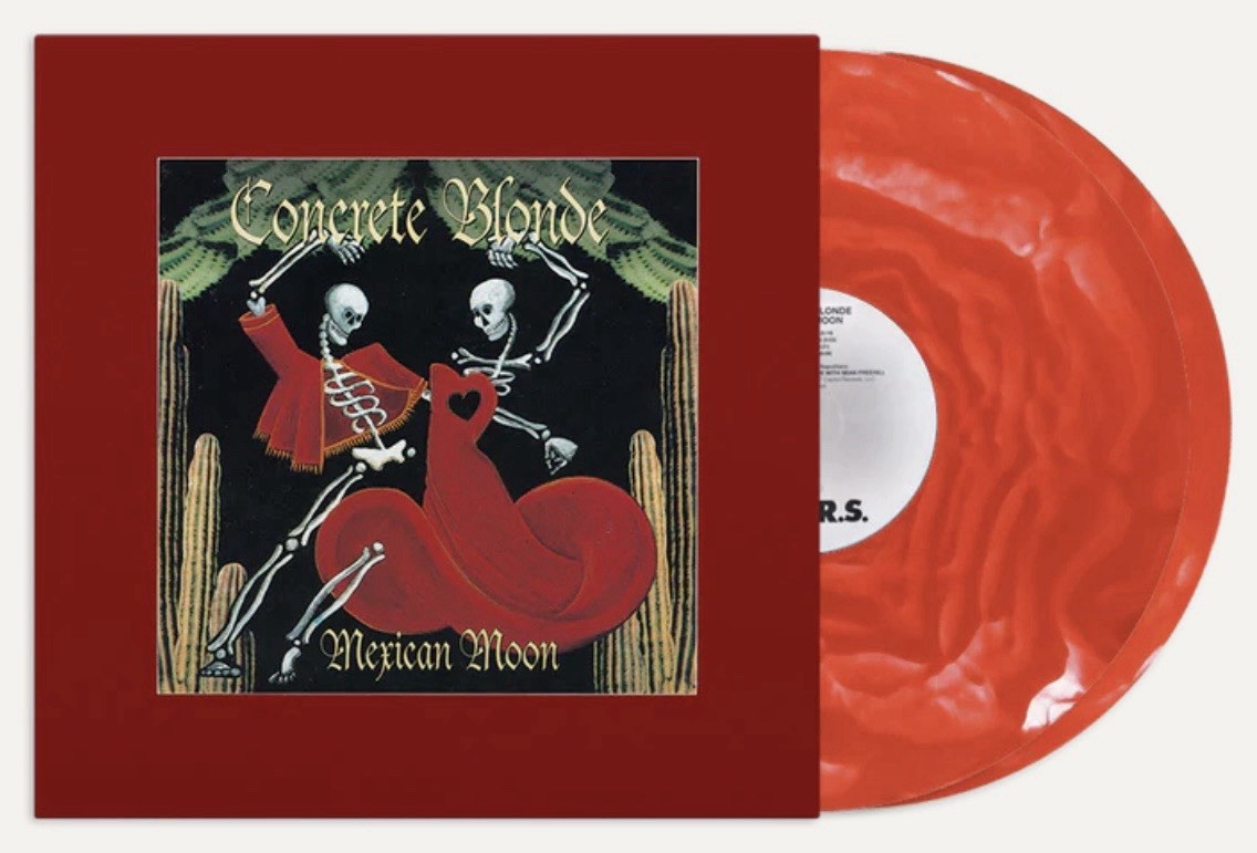 Concrete Blonde US 16Trk 2X LP Mexican Moon Midnight Rosary Color Vinyl Sealed