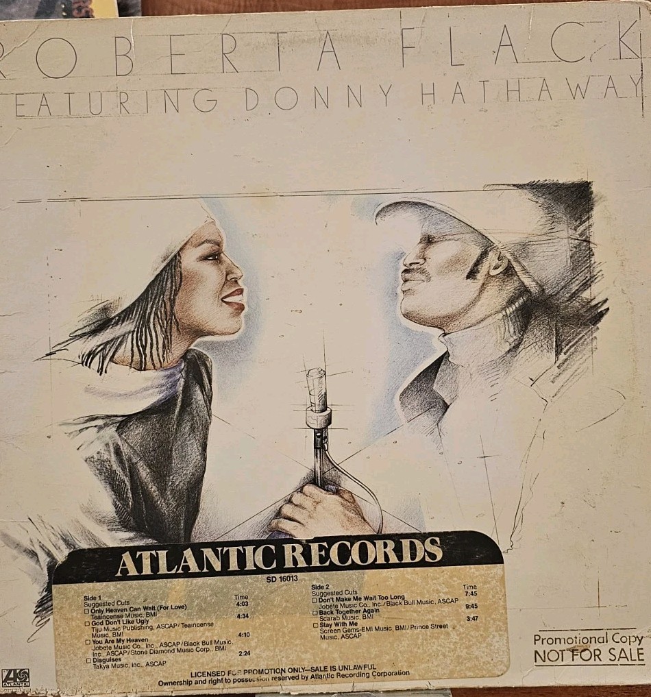 Roberta Flack ~ Featuring Donny Hathaway~ Vinyl LP