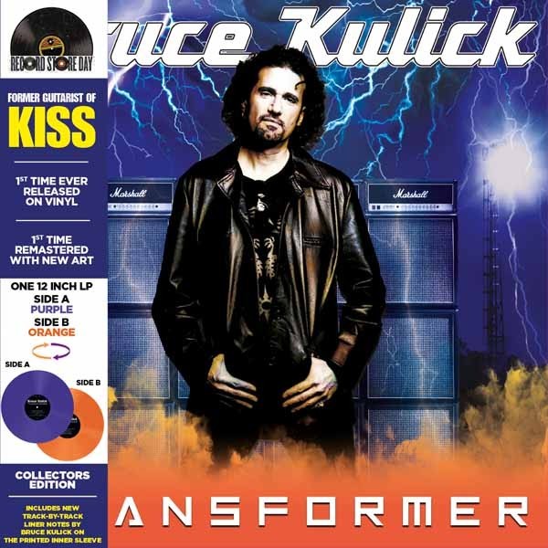 BRUCE KULICK FROM KISS TRANSFORMER (ONE SIDE PURPLE/ONE SIDE ORANGE)(RSD 2026)