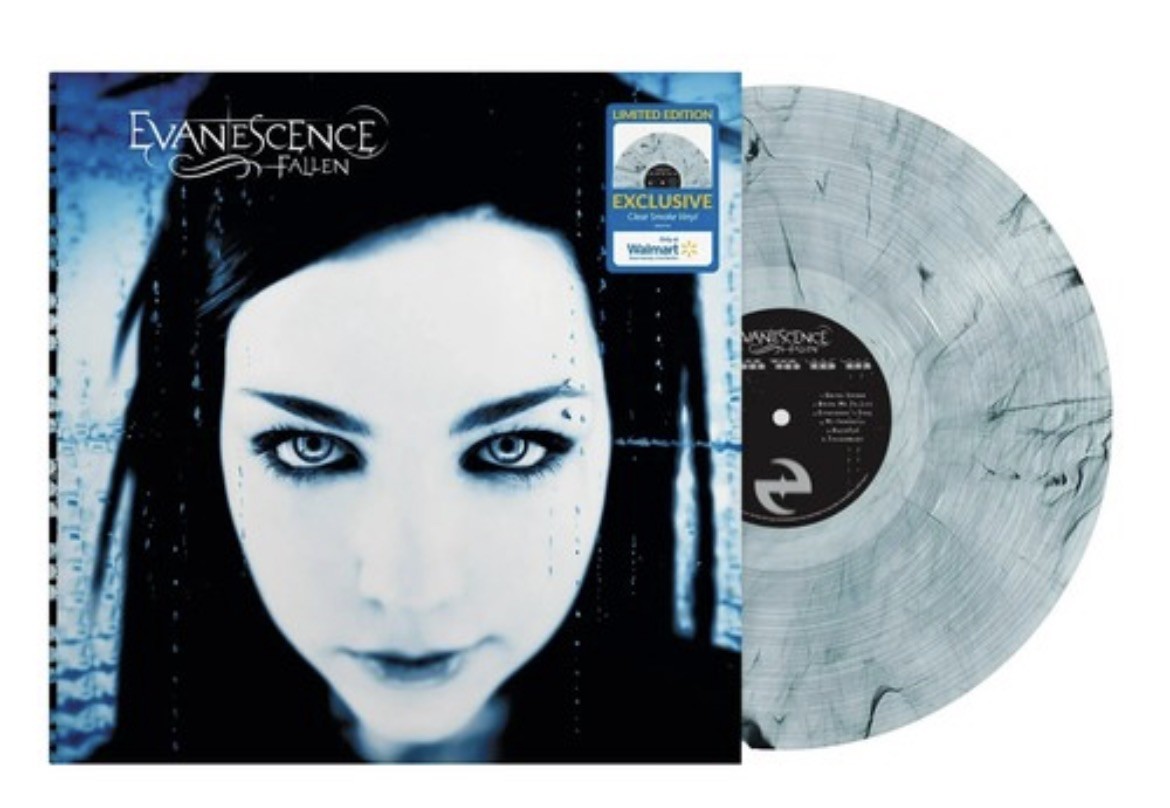 Evanescence – Fallen – LIMITED CLEAR SMOKE COLOURED LP VINYL RECORD NEW SEALED