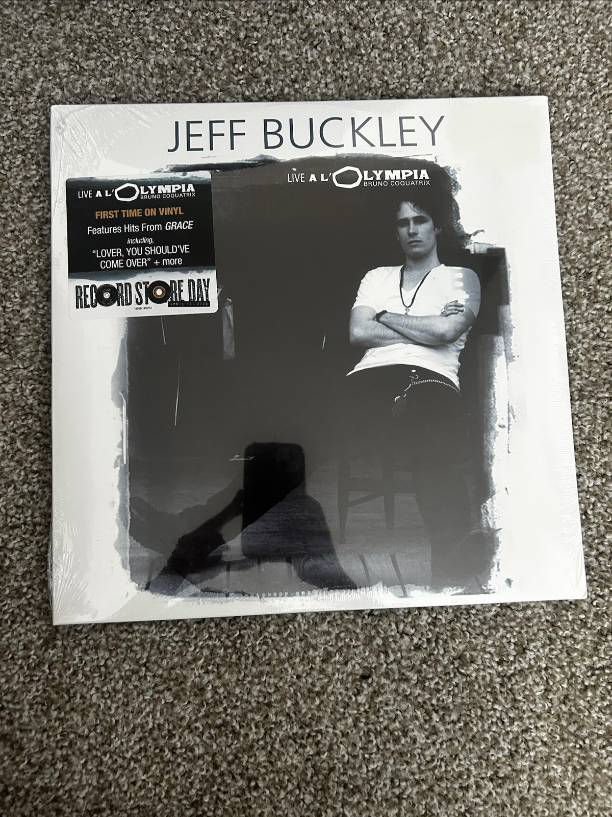Jeff Buckley Live A L’Olympia Record Store Day Columbia Vinyl Record