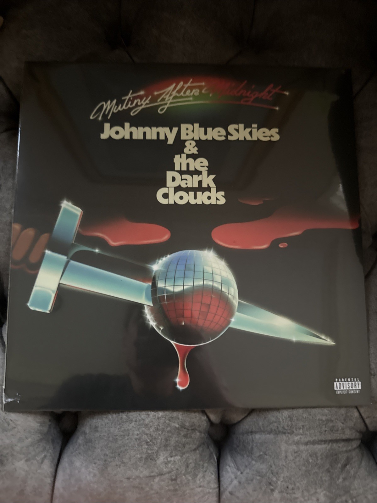 Johnny Blue Skies Mutiny After Midnight Rare LP Mispress Glazed Donut Variant