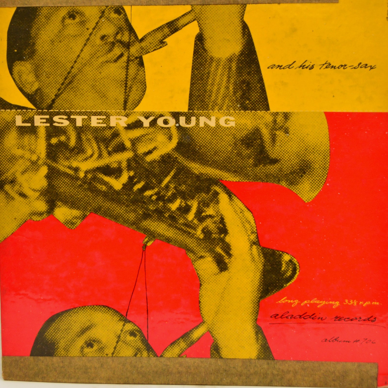 Lester Young And His Tenor Sax Aladdin 706 Original 10” Mono DG Rare