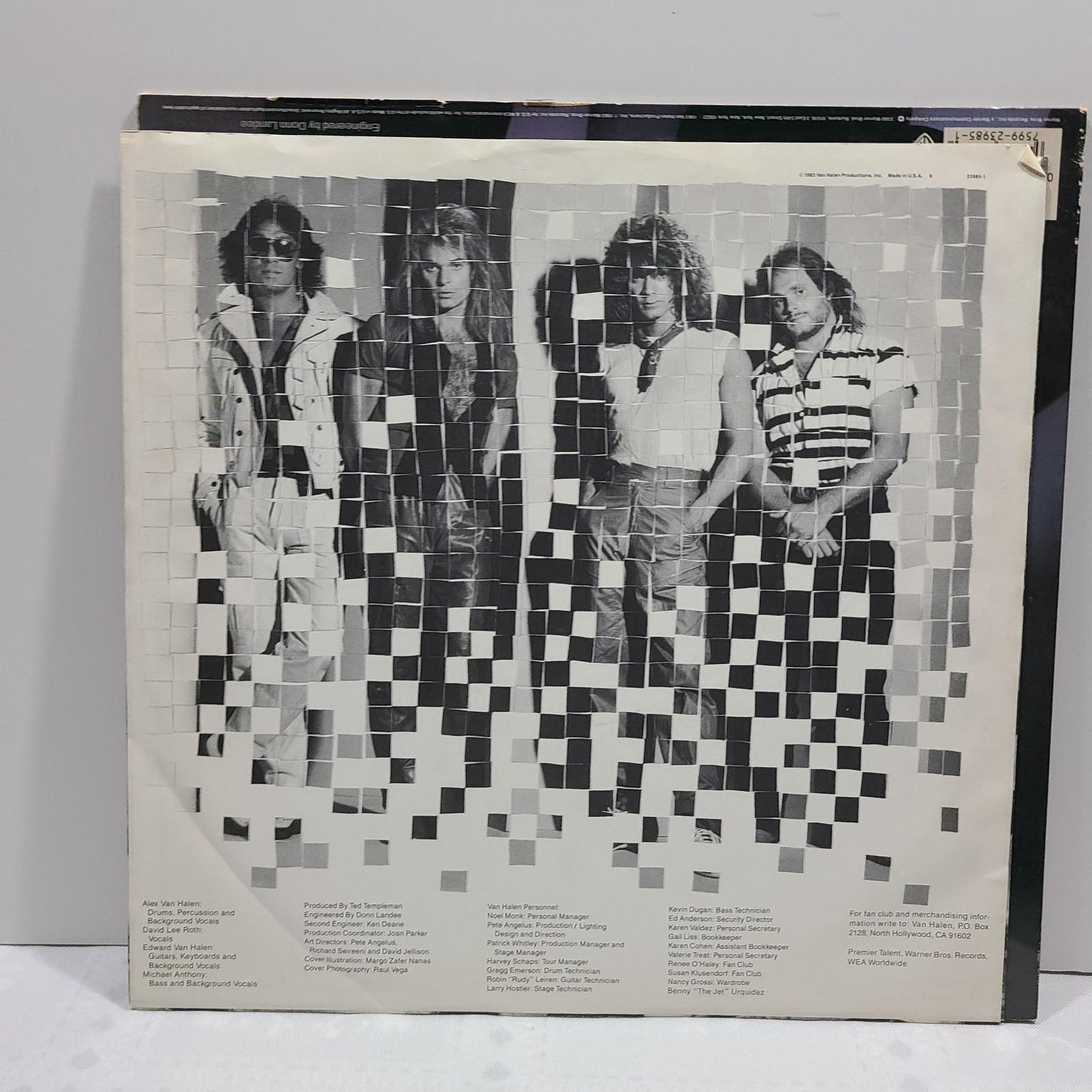 Van Halen 1984 LP Warner Bros 1983 EX Vinyl Original Press w/ Inner Sleeve Nice!