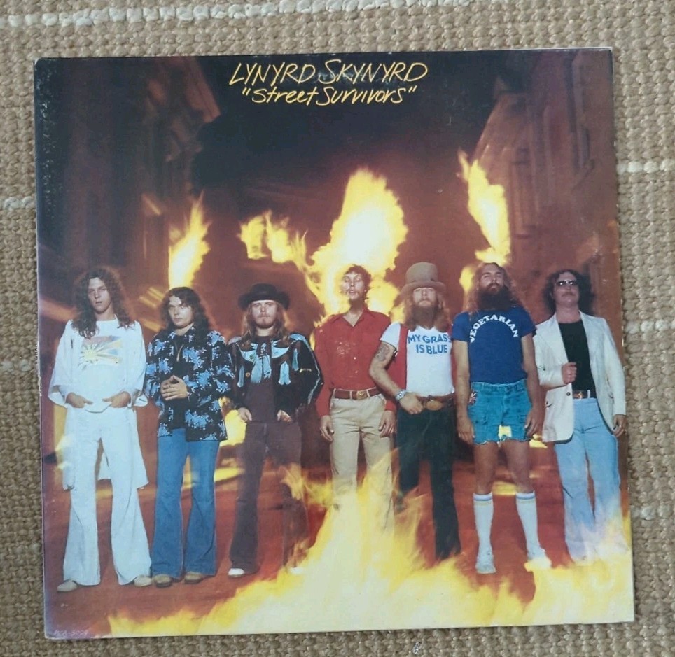 Lynyrd Skynyrd Street Survivors Vinyl LP Record Album