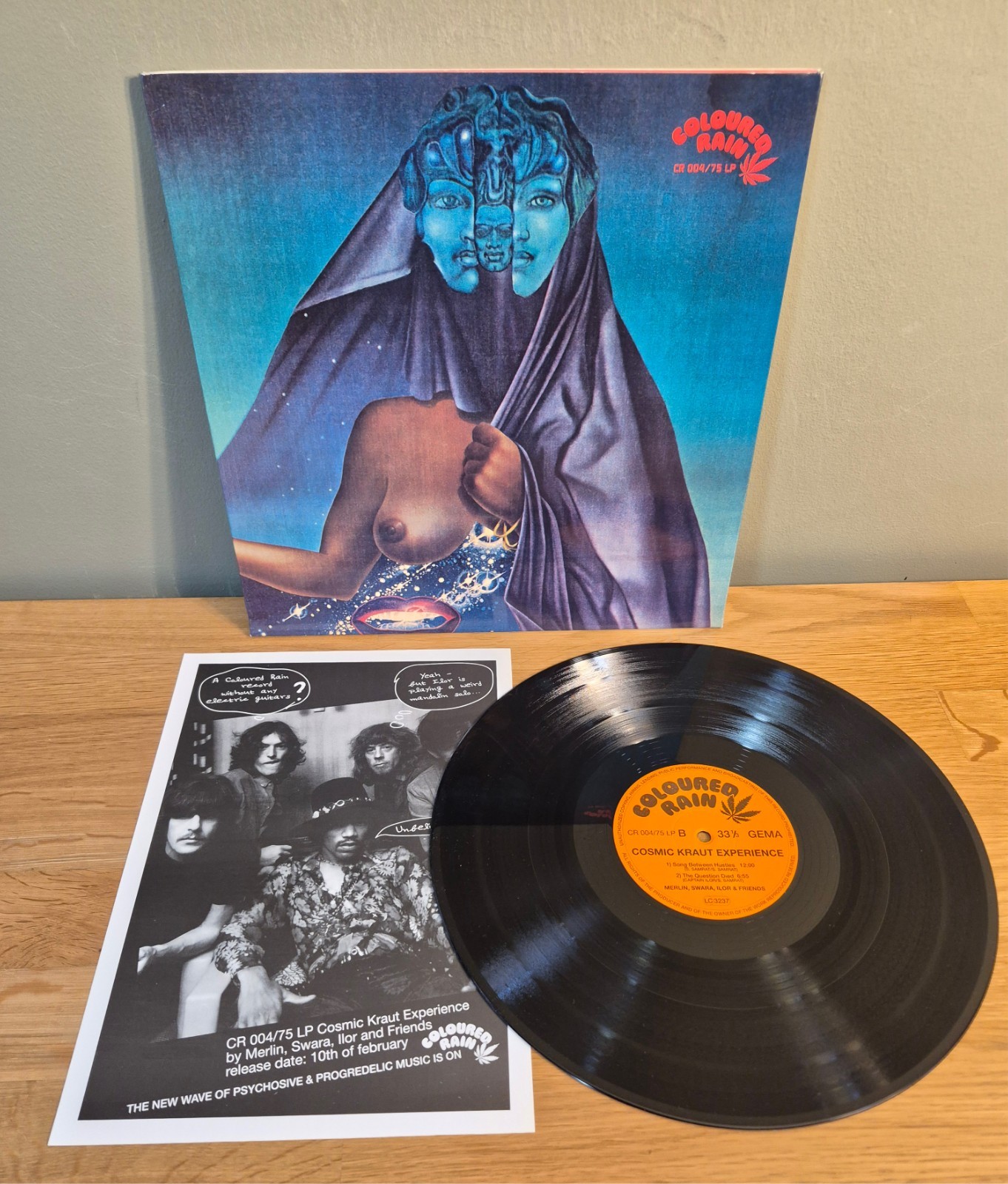 Merlin, Swara, Ilor & Friends Cosmic Kraut Experience w/ Insert German Pressing