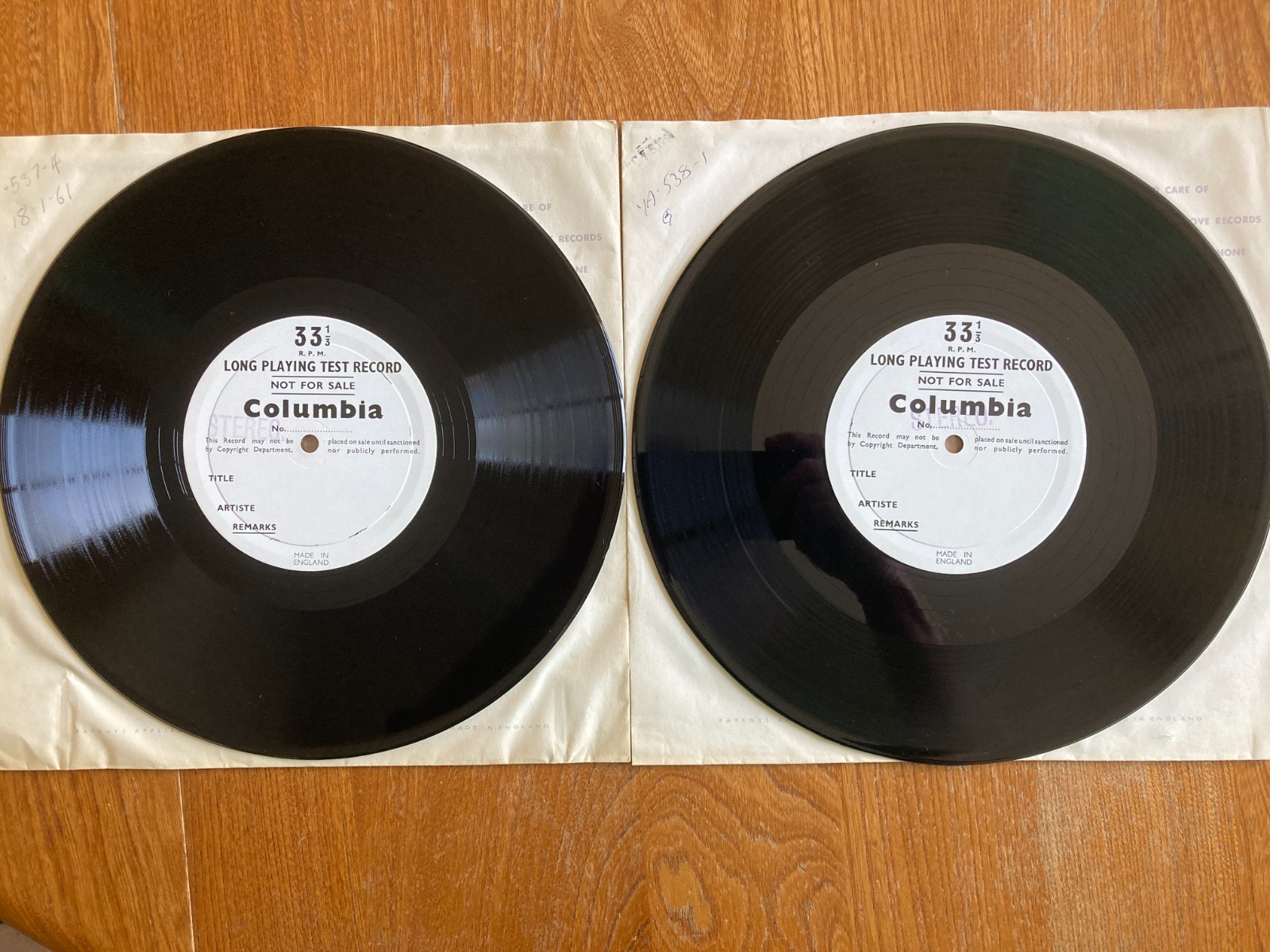 UNISSUED SAX GIESEKING GALLIERA Beethoven Piano Concerto No. 4 TEST PRESSING