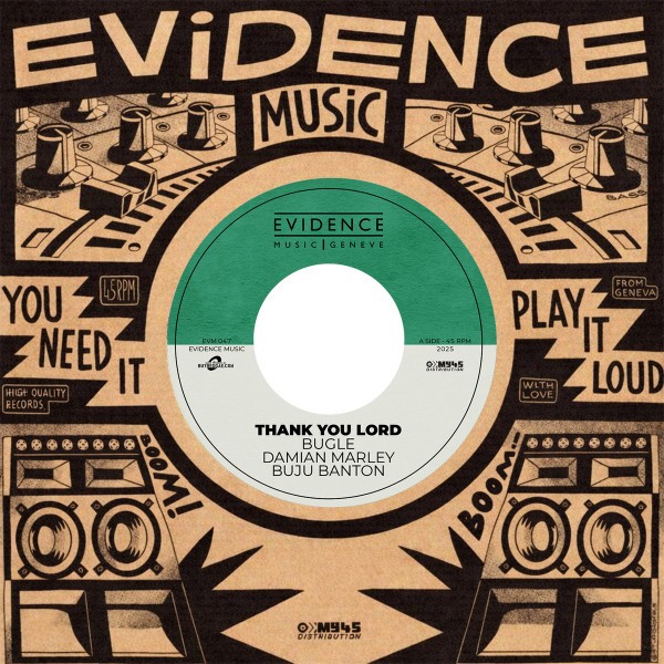 Bugle, Damian Marley, Buju Banton – Thank You Lord (7″) (Near Mint (NM or M-)) –
