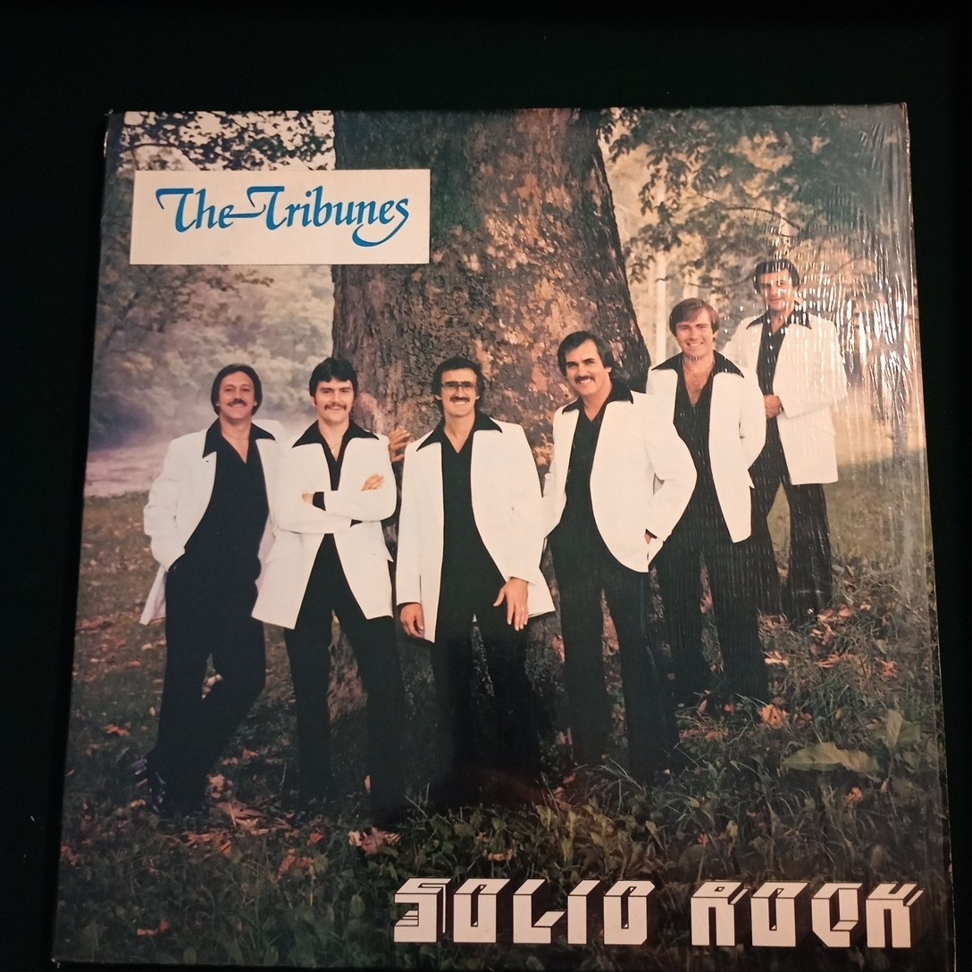 The Tribunes – Solid Rock (Vinyl LP) T.E.A. Records VINTAGE VINYL GOSPEL LP