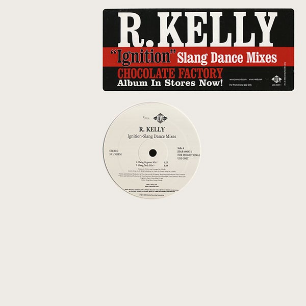 R. Kelly, Ignition (Slang Dance Mixes), (12″, Promo), VG, 4203352545