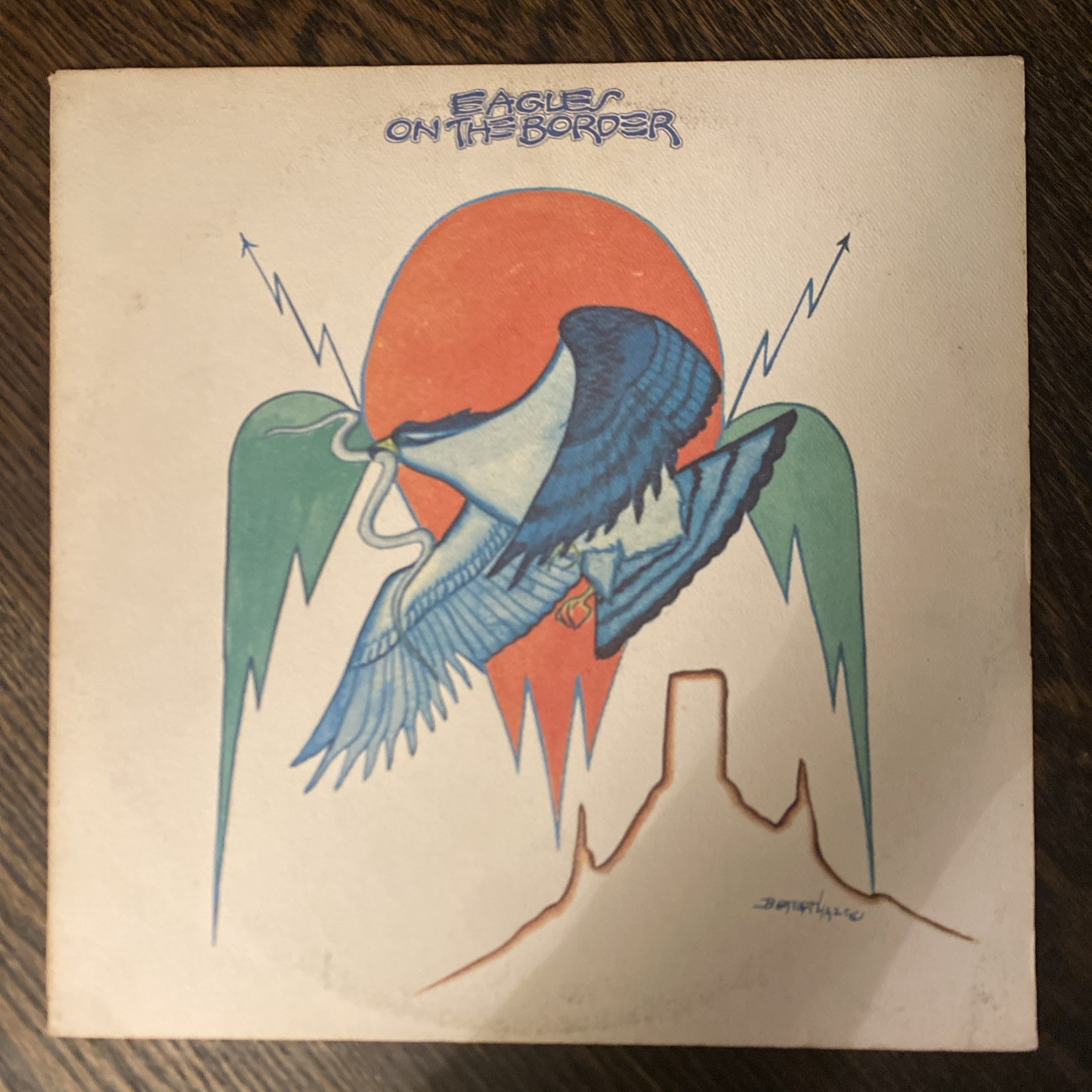 The Eagles On The Border Vinyl LP Orig Record VG