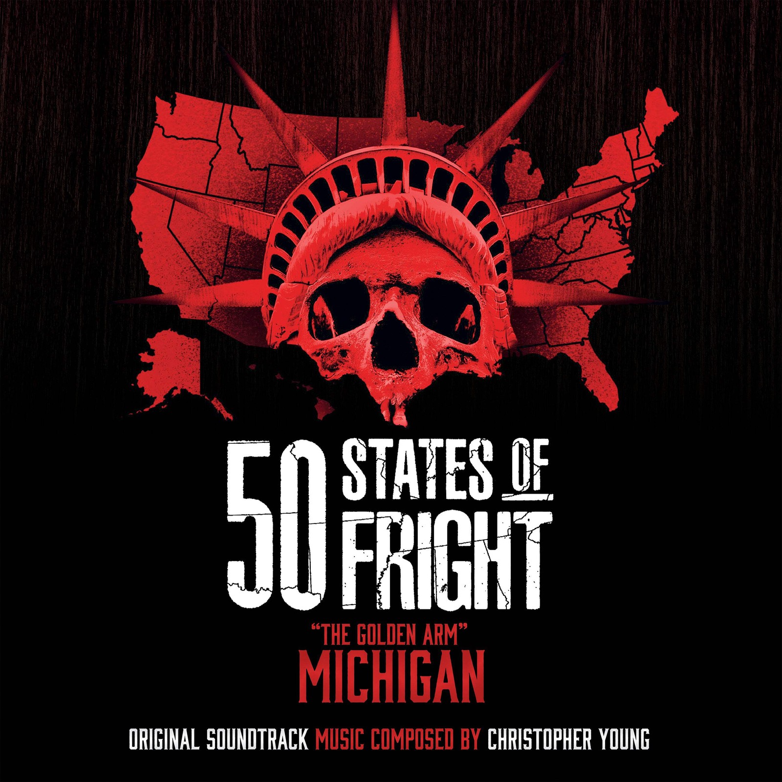Christopher Young – 50 States Of Fright: The Golden Arm (Michigan) (LP)