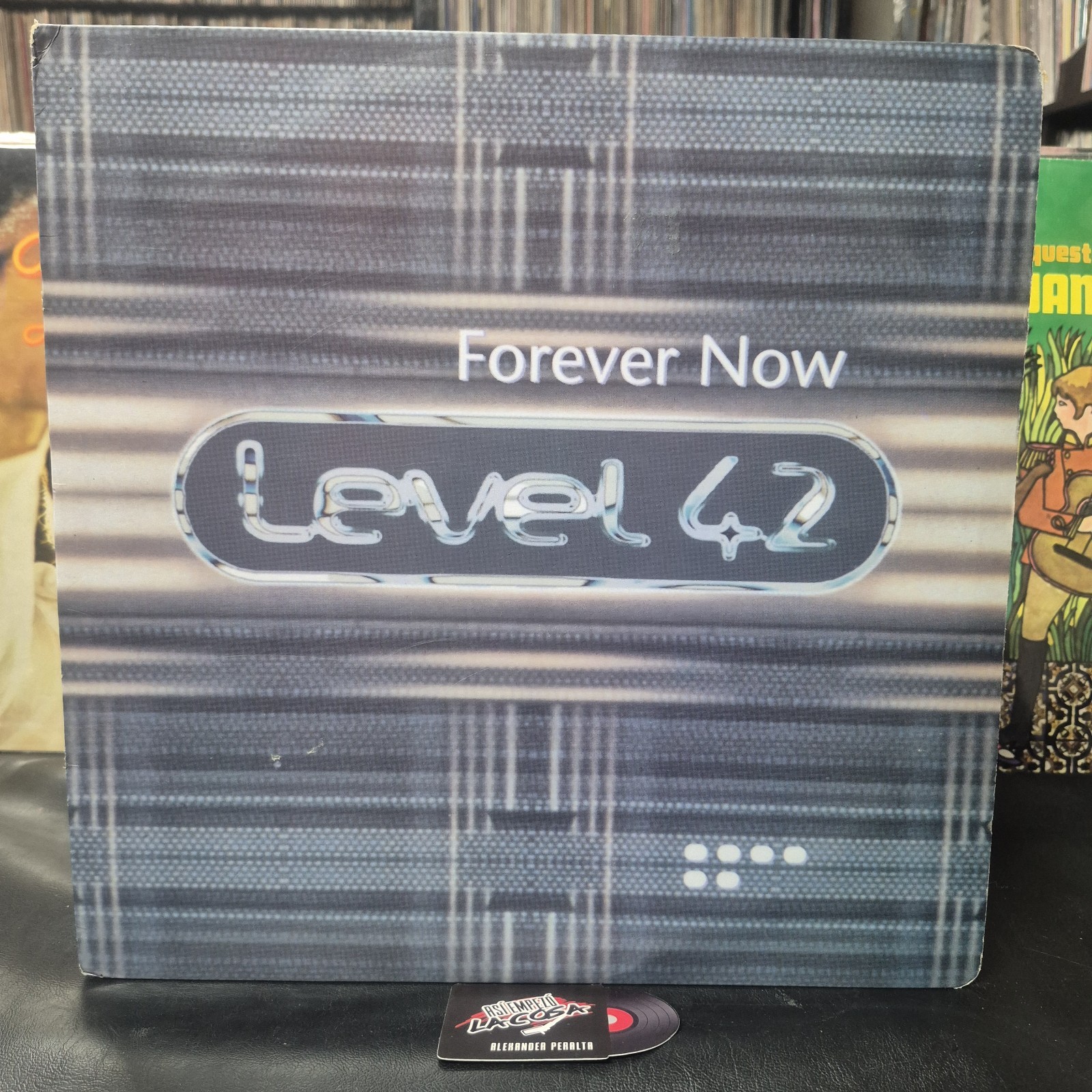 🚨RARO Y ESCASO🚨PRESS COLOMBIA 1994🚨Level 42 ‎– Forever Now – Electronic, Rock