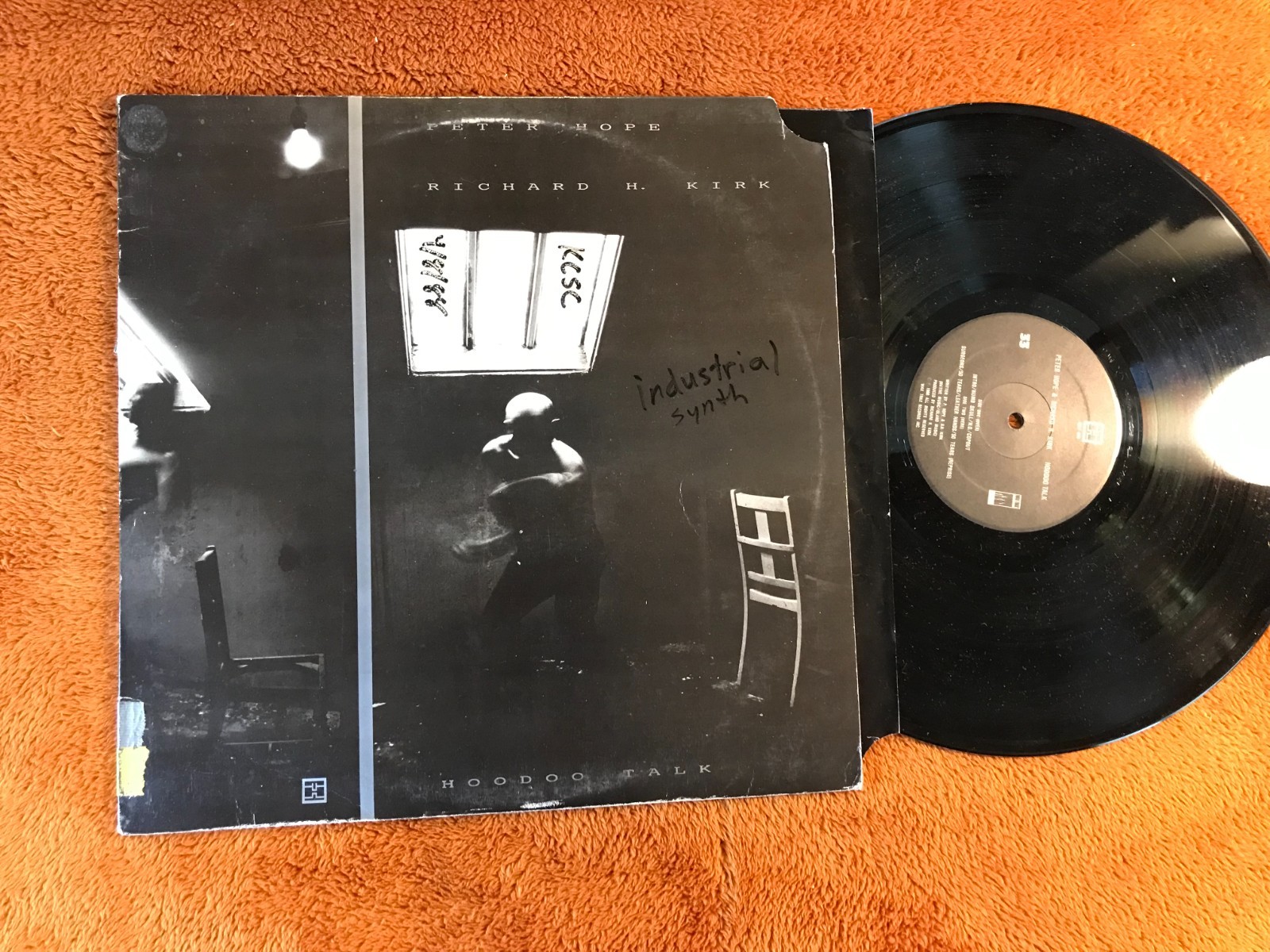 Peter Hope & Richard H. Kirk Hoodoo Talk LP 1988 Wax Trax post punk cabaret volt