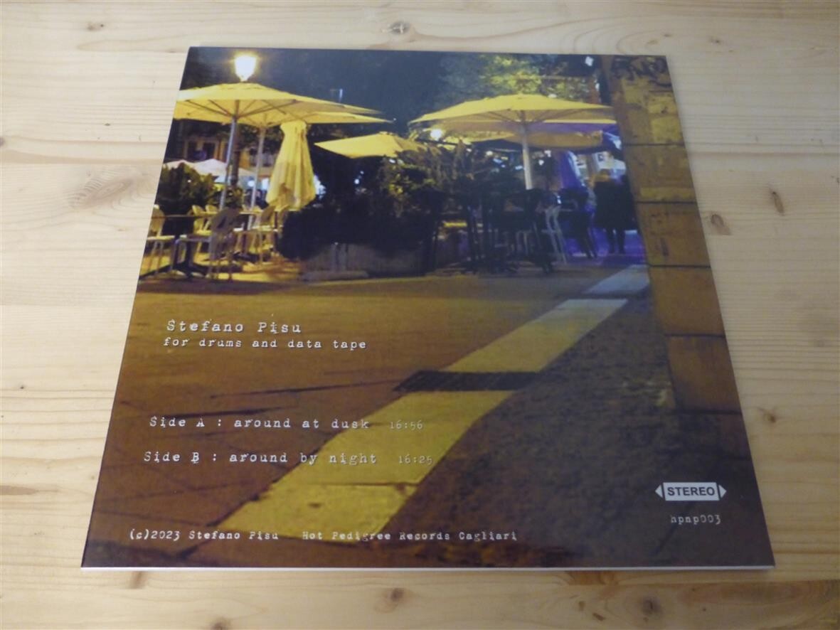 “For Drums And Data Tape” – 2023 Jazz Noise Avant-garde 12″ Vinyl LP