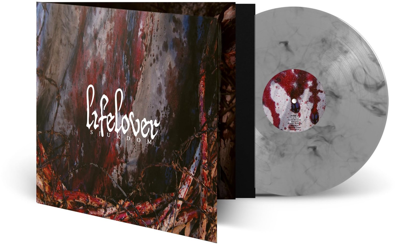 Lifelover Sjukdom (Silver/Black Vinyl) Lp New
