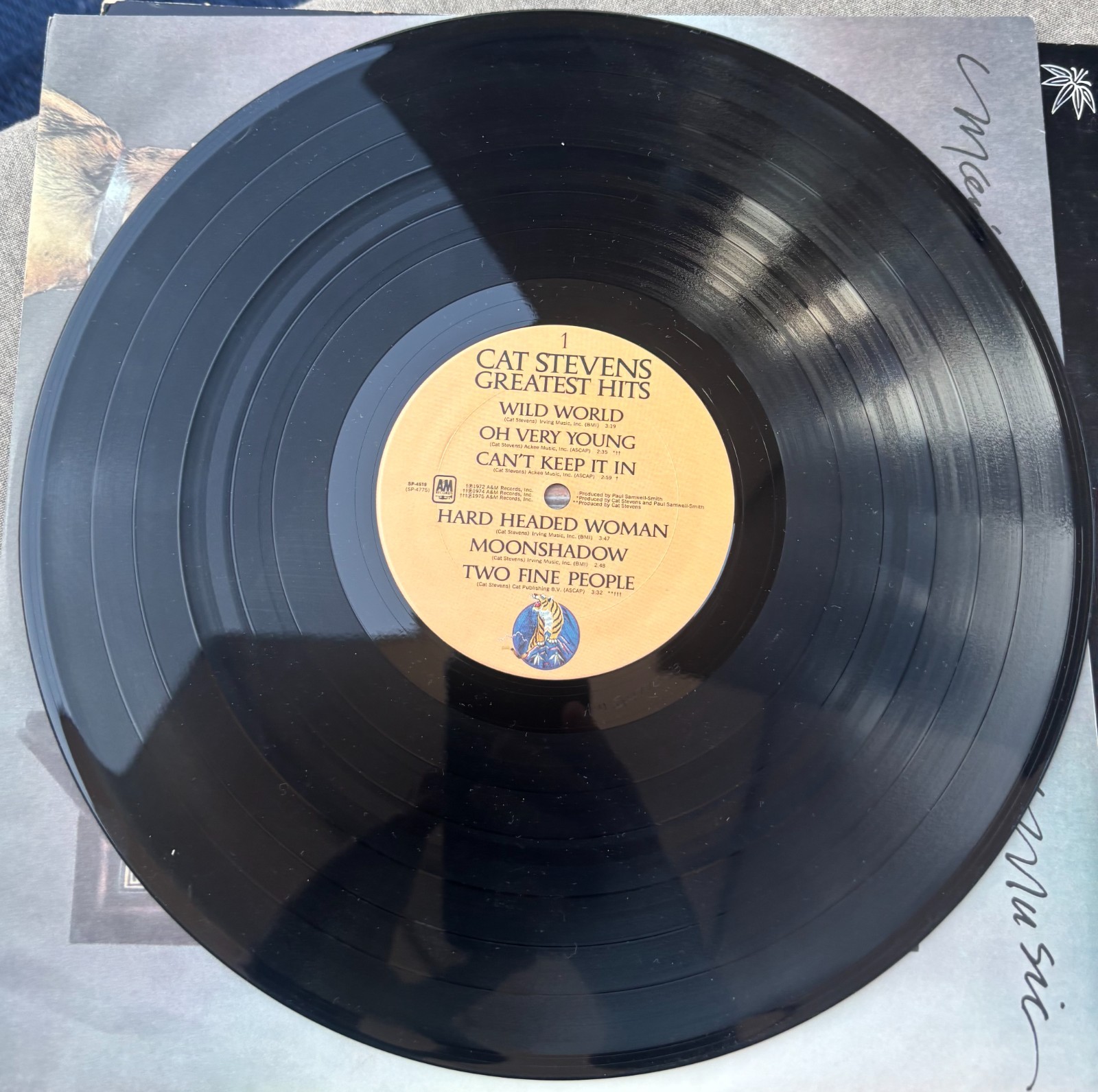 Cat Stevens – Greatest Hits Vinyl LP Original Fold-Out Calendar/Poster